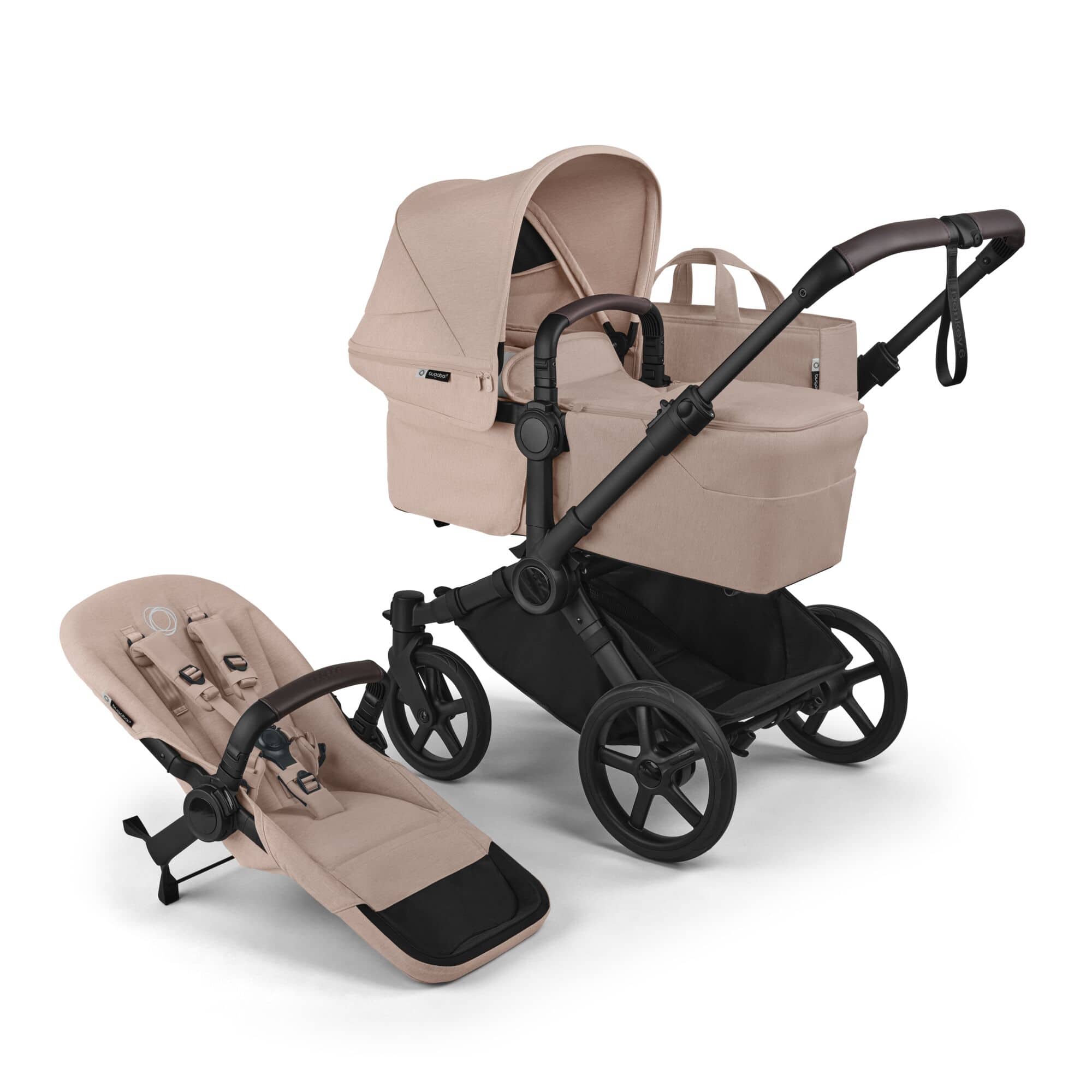 Kombi-Kinderwagen, bugaboo, Beige – Produktansicht