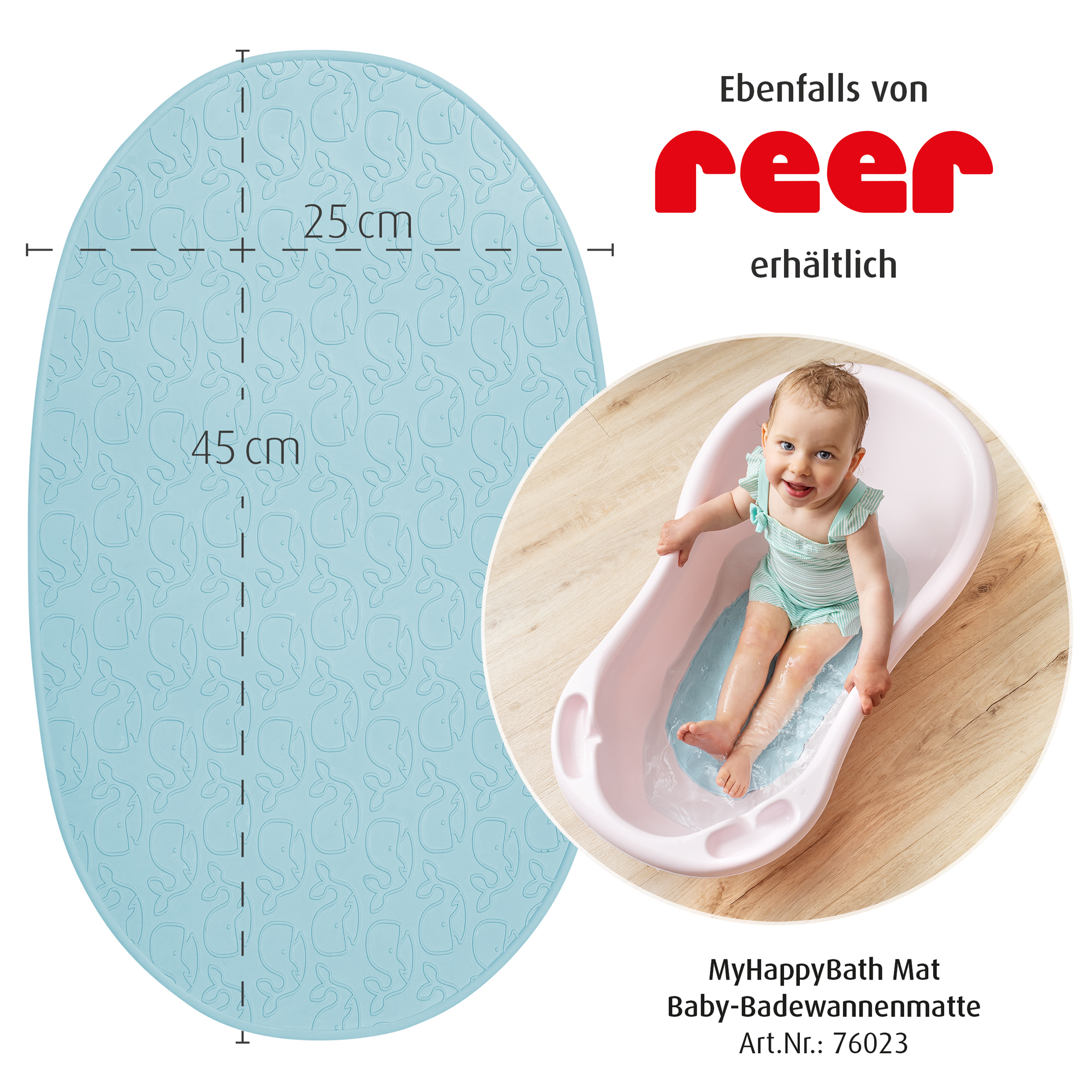 Badesitze, reer, Blau – Produktansicht