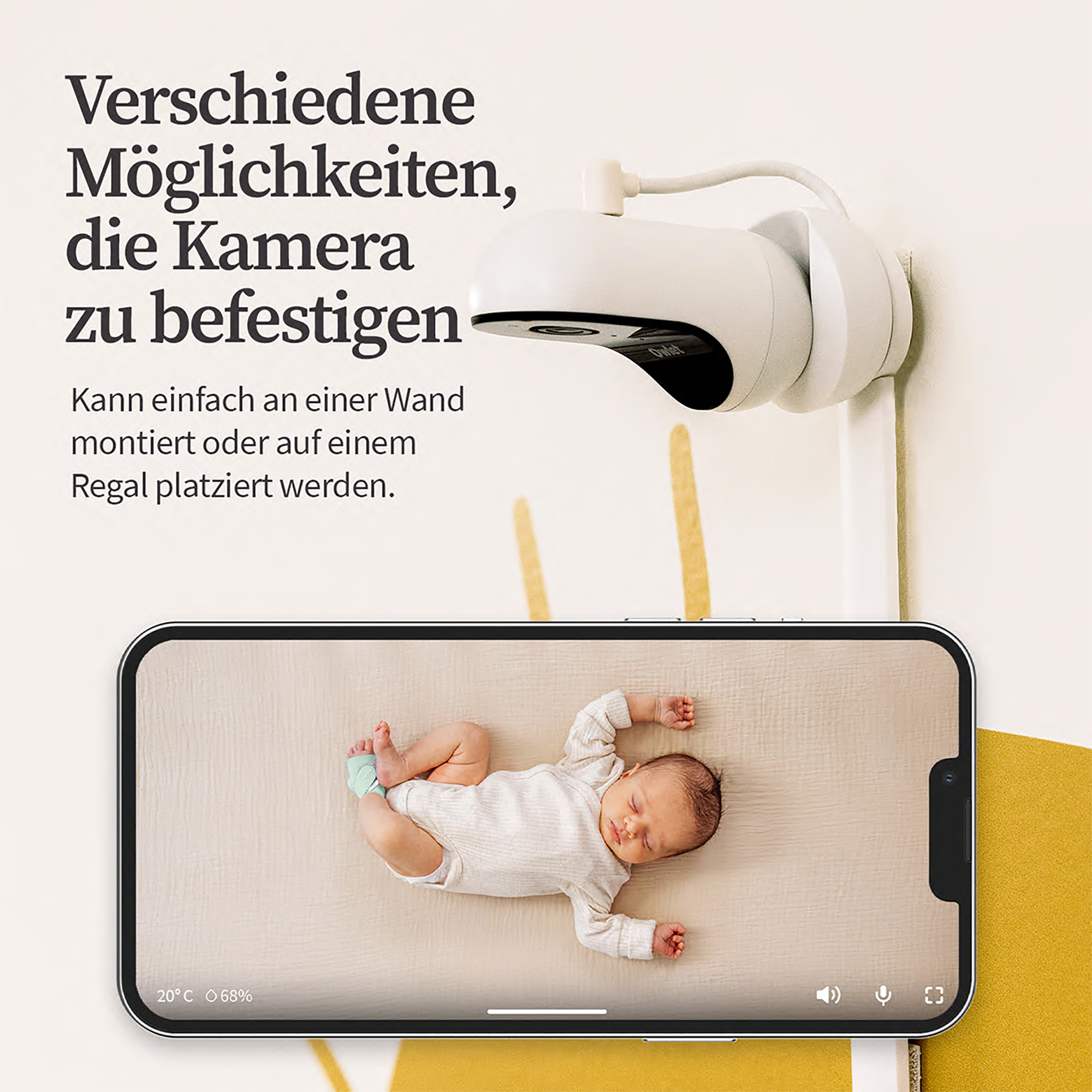 Video Babyphone, Owlet – Produktansicht