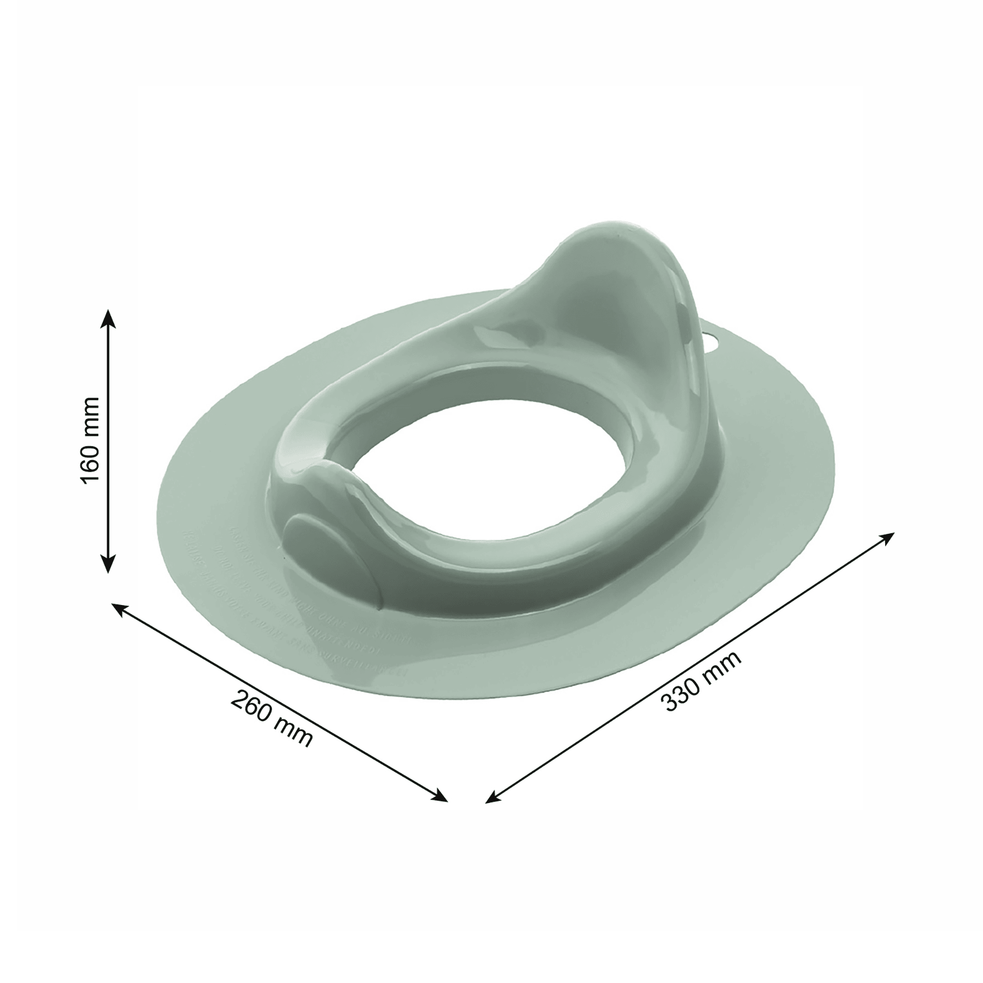 Toilettensitze, rotho Babydesign, Grün – Produktansicht