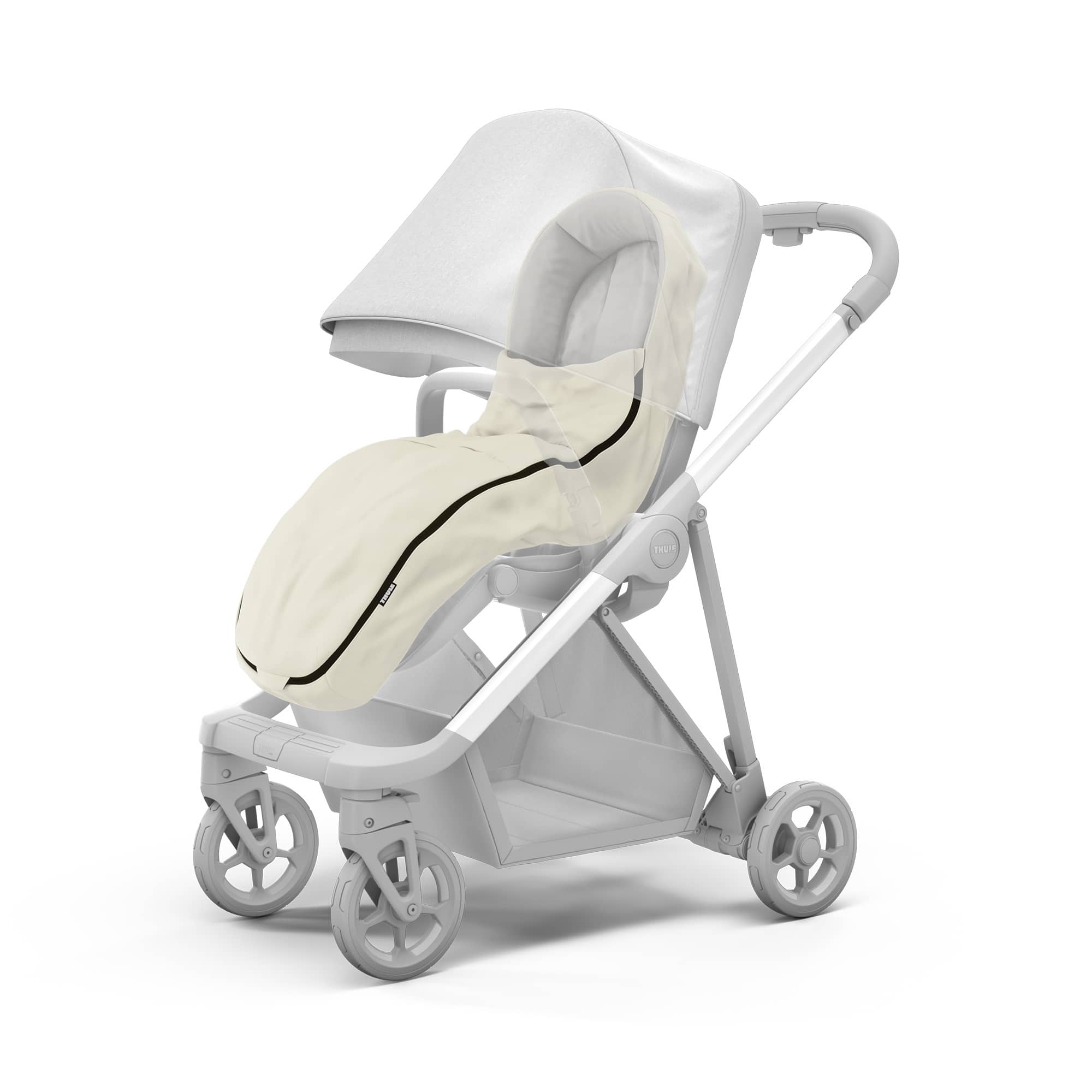 Fußsäcke & Decken, THULE, Beige – Produktansicht