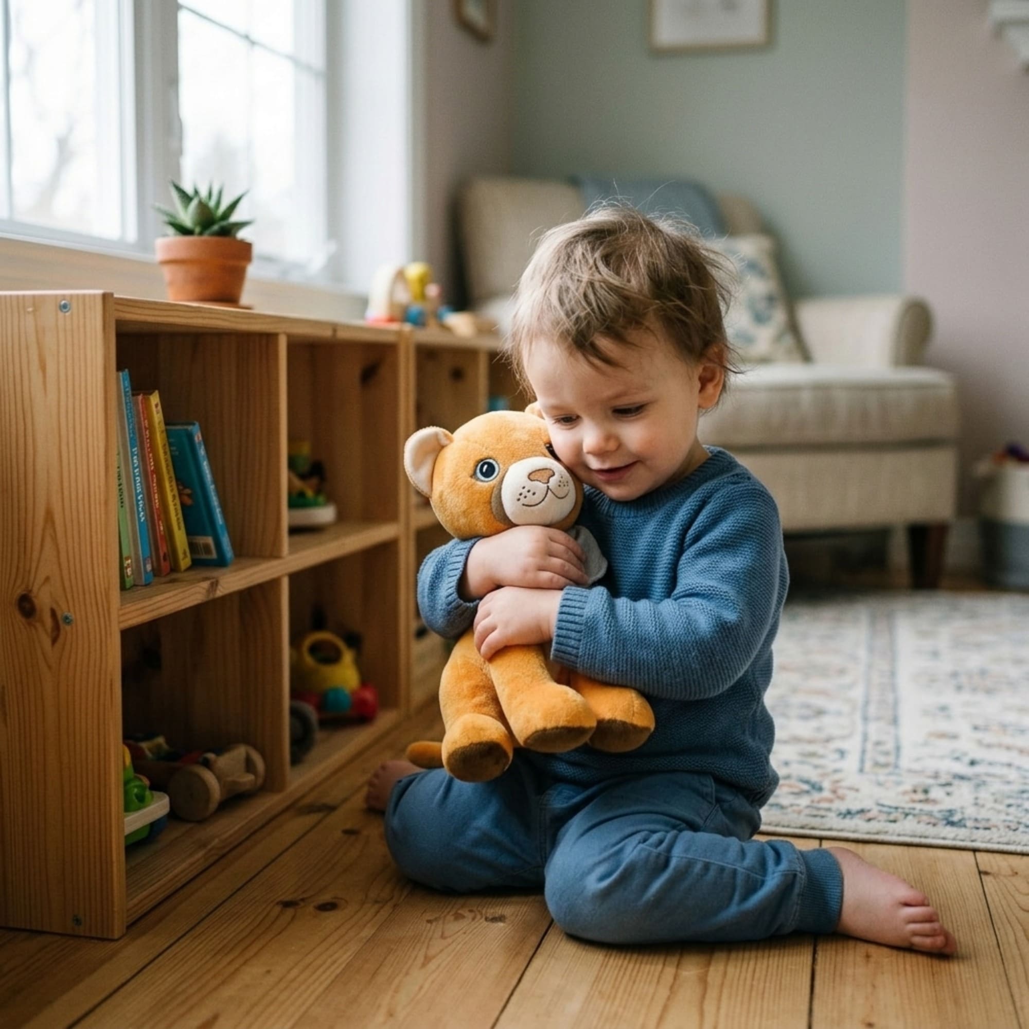 Kuscheltiere, Lenabo, Gelb – Besonderheit: kann mit separat erhältlichem Smart Speaker auch als Audiobegleiter genutzt werden