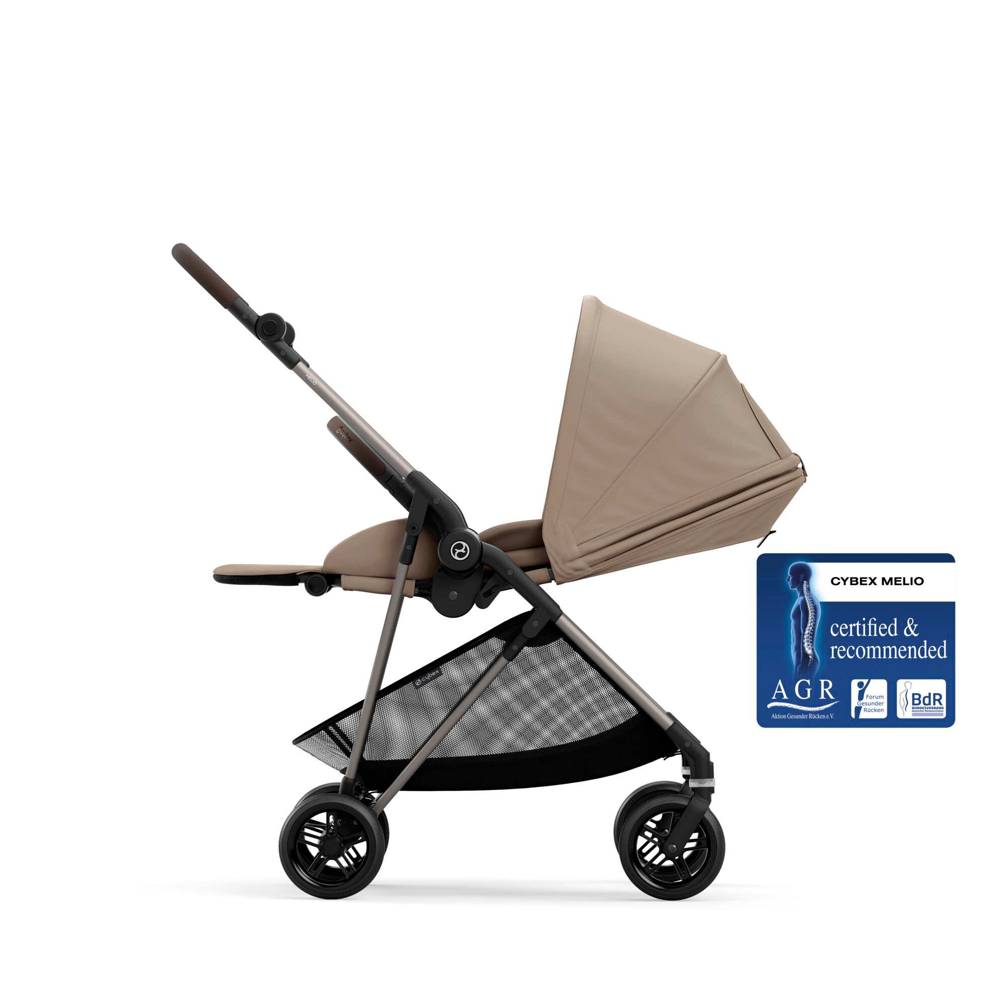Kombi-Kinderwagen, cybex, Beige – Produktansicht