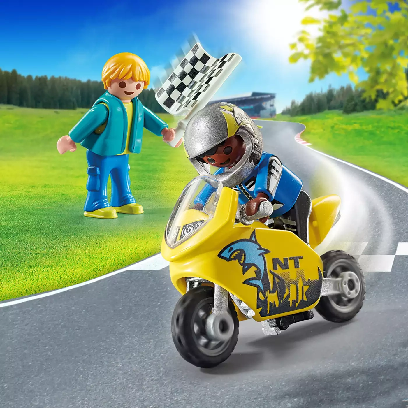 Jungs mit Racingbike playmobil 2000580902204 3