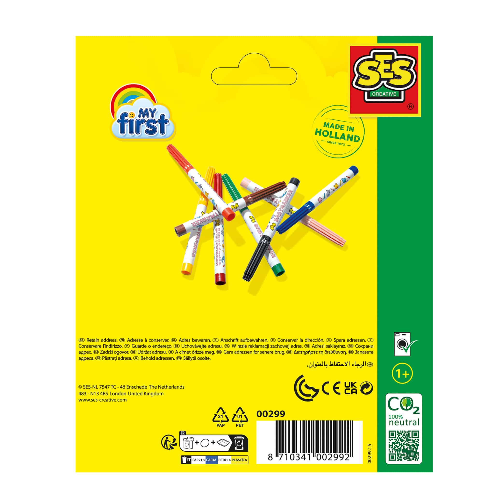 Malen & Kneten, SES CREATIVE, Weiß – Produktansicht