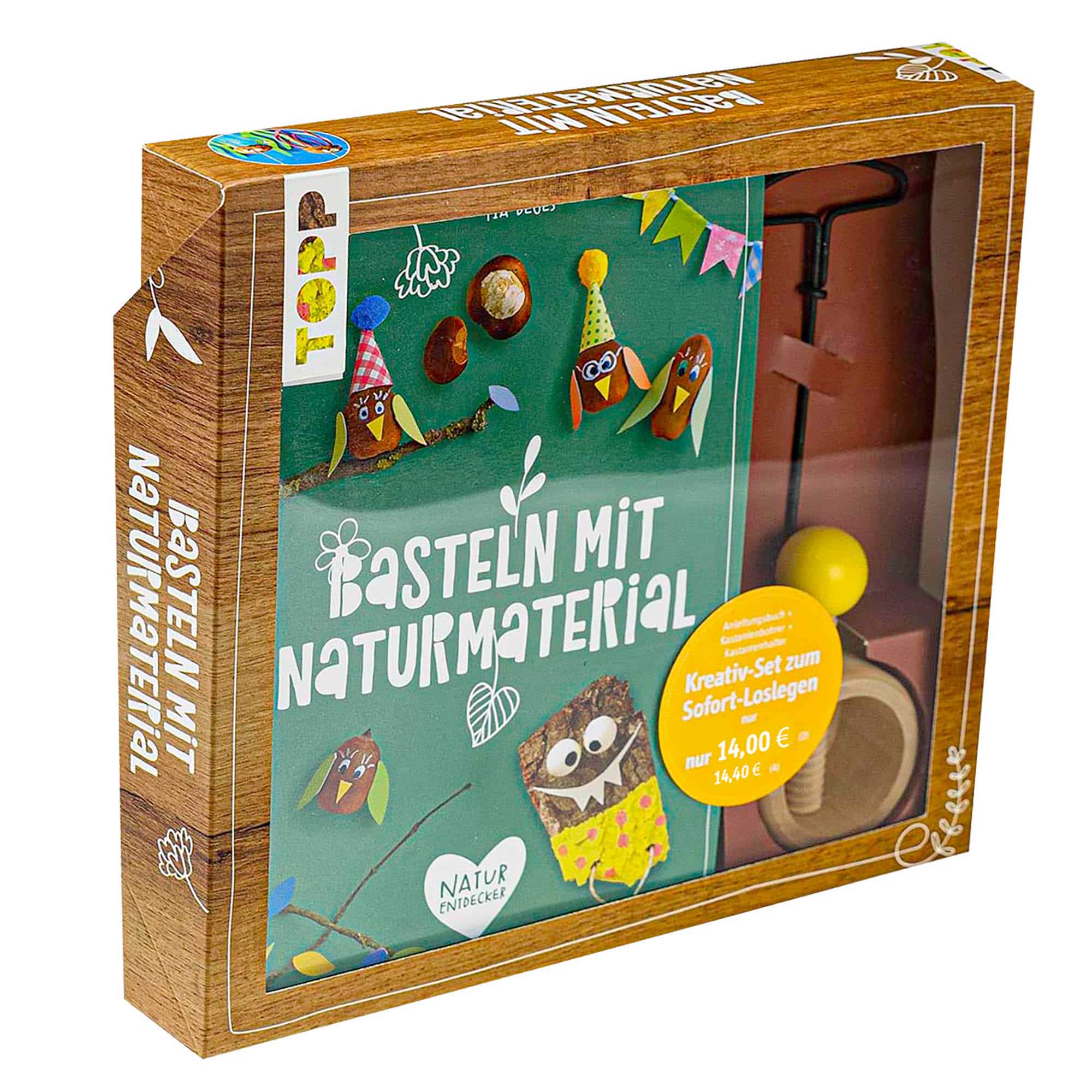 Kreativ-Set Basteln mit Naturmaterial frechverlag 2000584479900 1