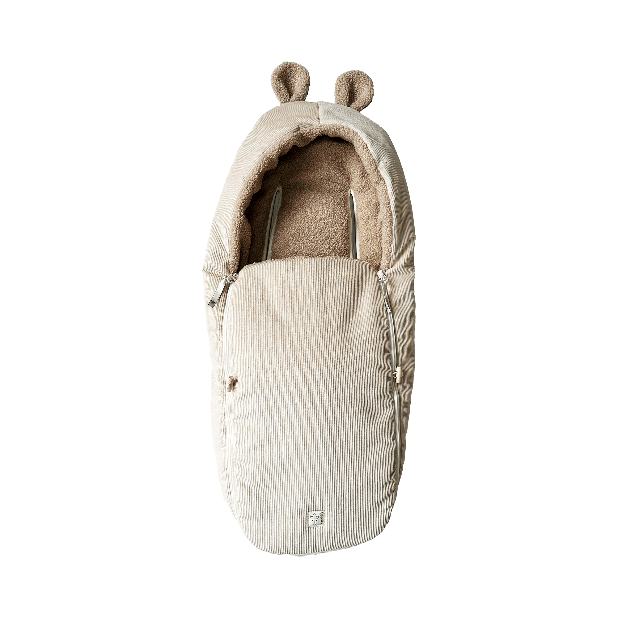 Fußsäcke, KAISER, Beige – Besonderheit: passend für Babyschale oder Babywanne