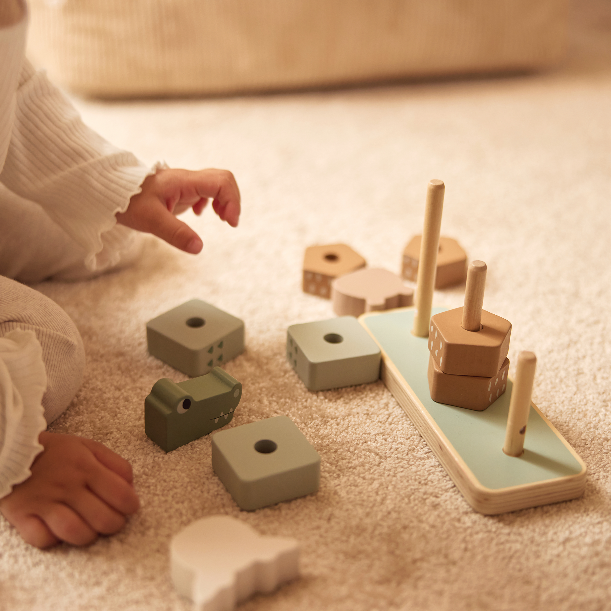 Stapeltürme, jollein, Mehrfarbig – Produktansicht