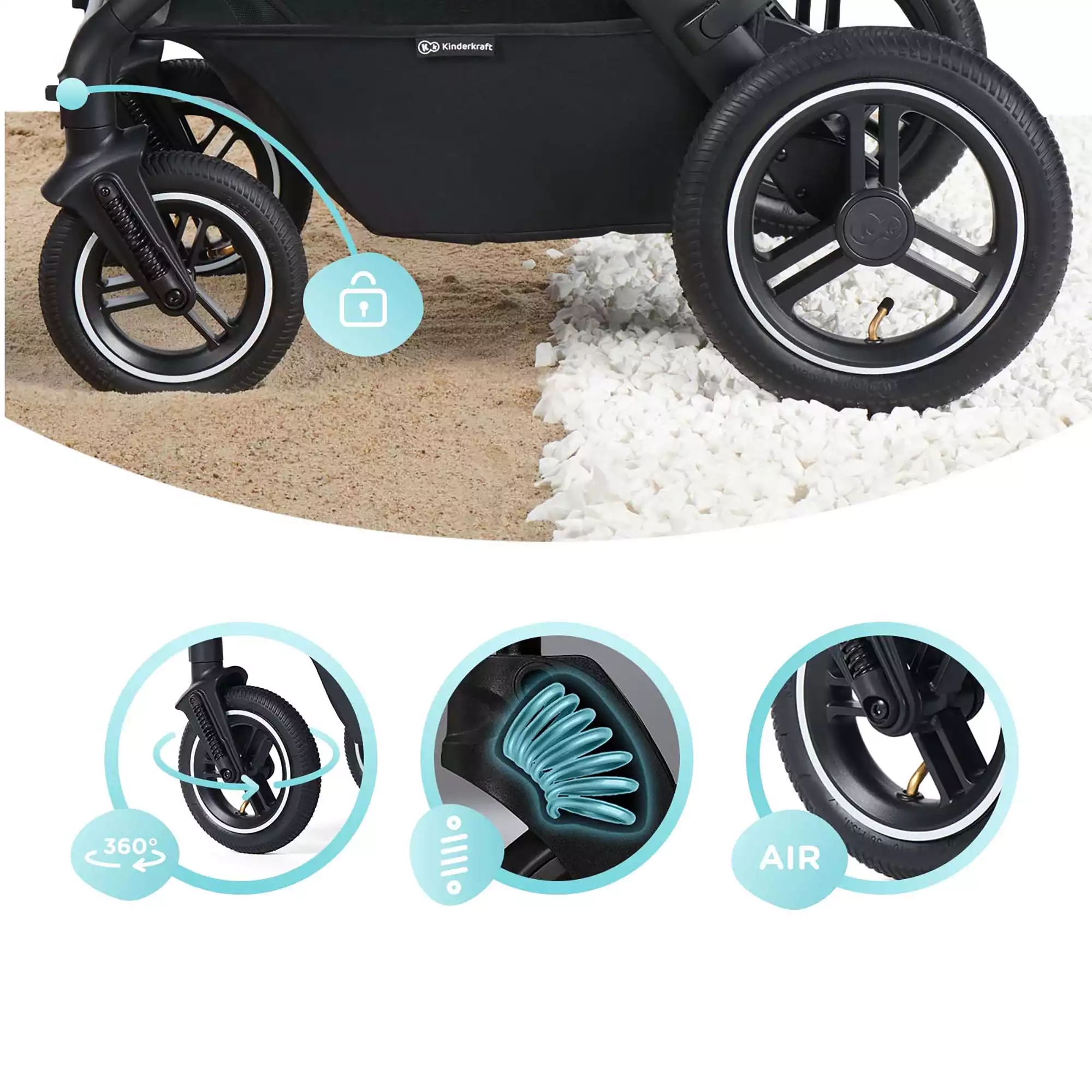 Kinderwagen Komplettsets, Kinderkraft – Produktansicht