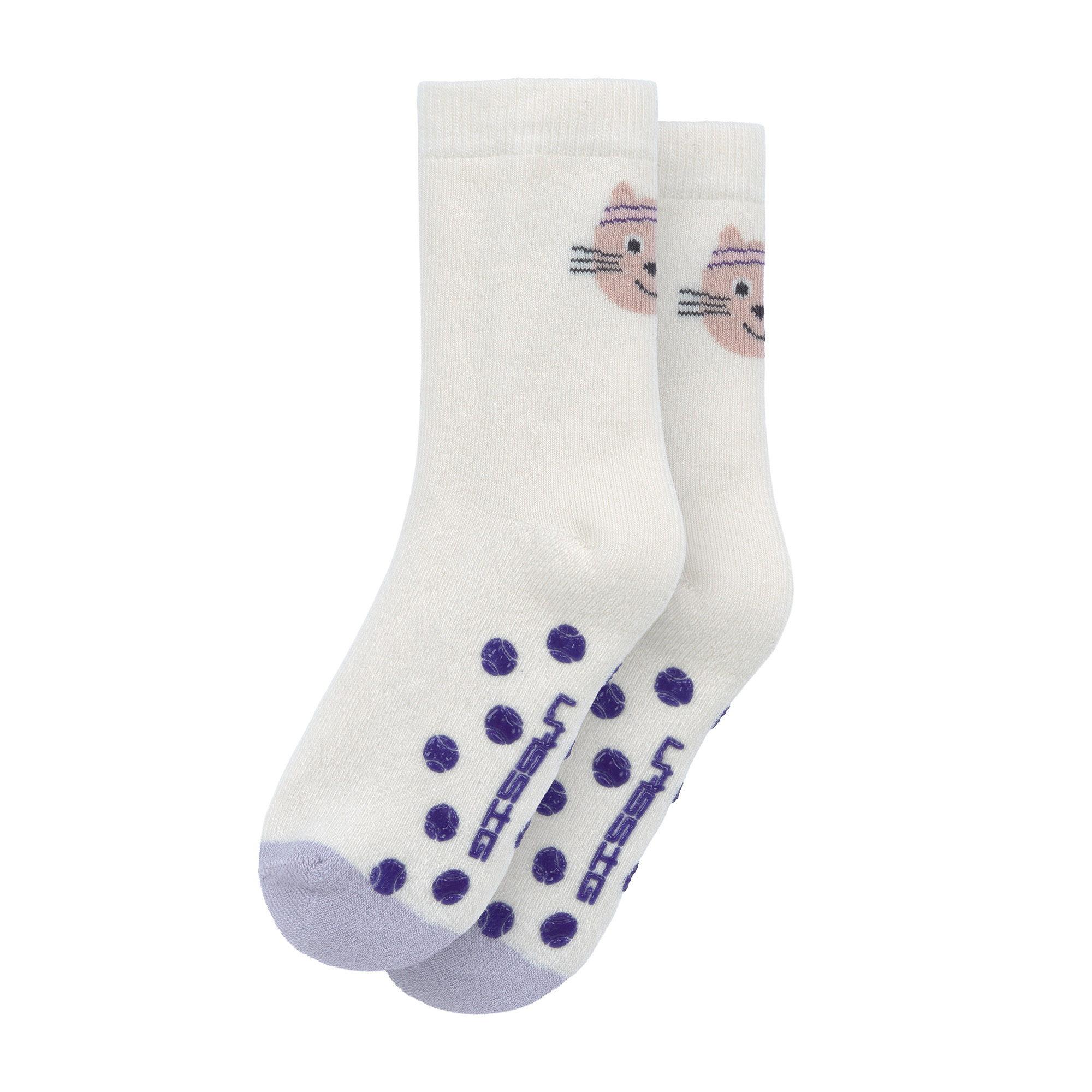 Socken & Strumpfhosen, LÄSSIG, Lila – Besonderheit: aus 80% Baumwolle