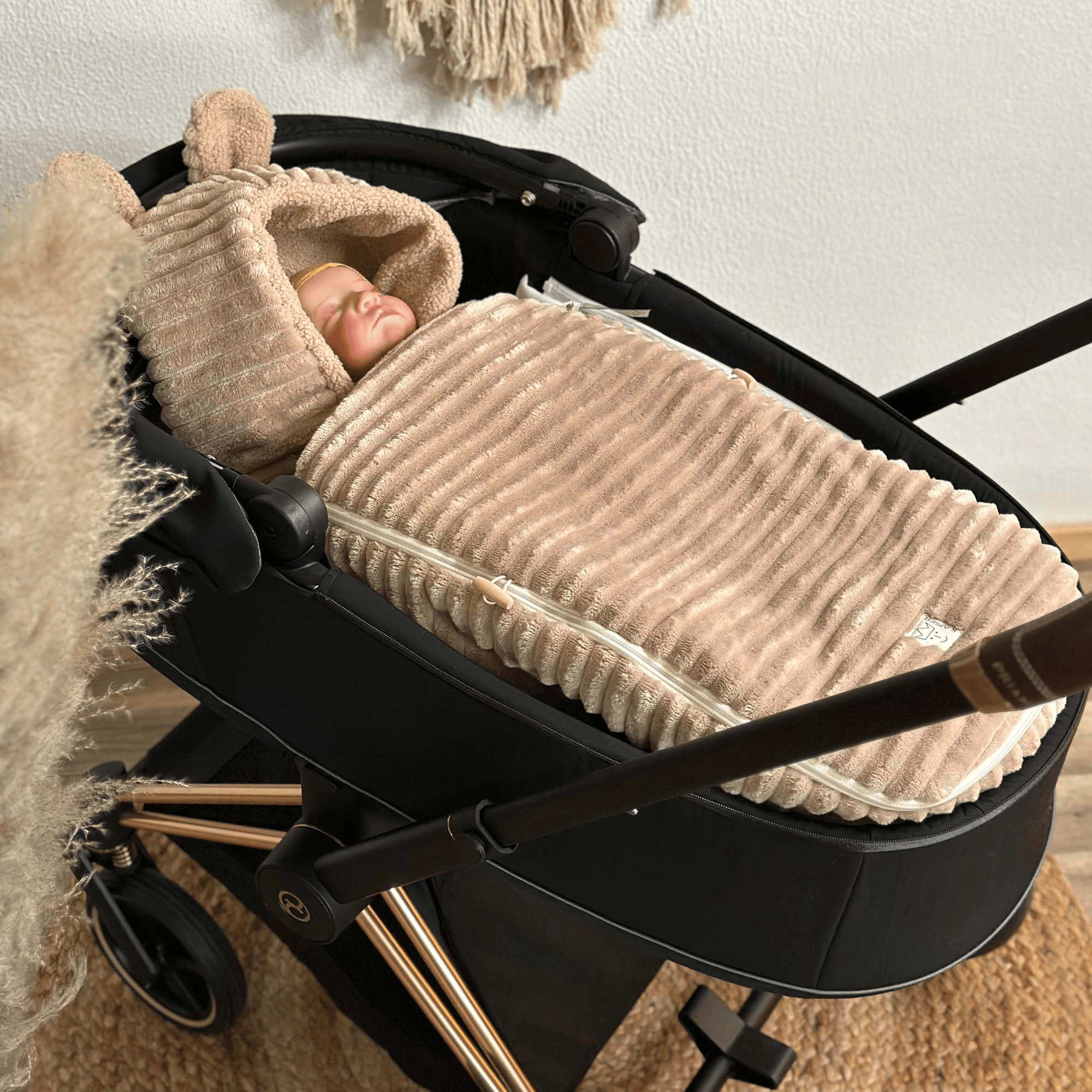 Fußsäcke, KAISER, Beige – Produktansicht