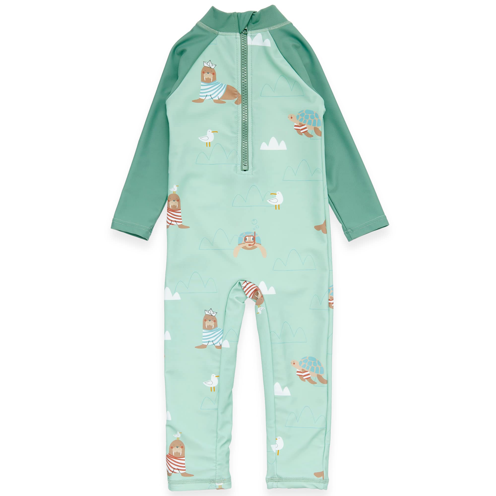 Schwimmanzüge & -shirts, LITTLE ONE, Grün – Besonderheit: mit UV-Schutz