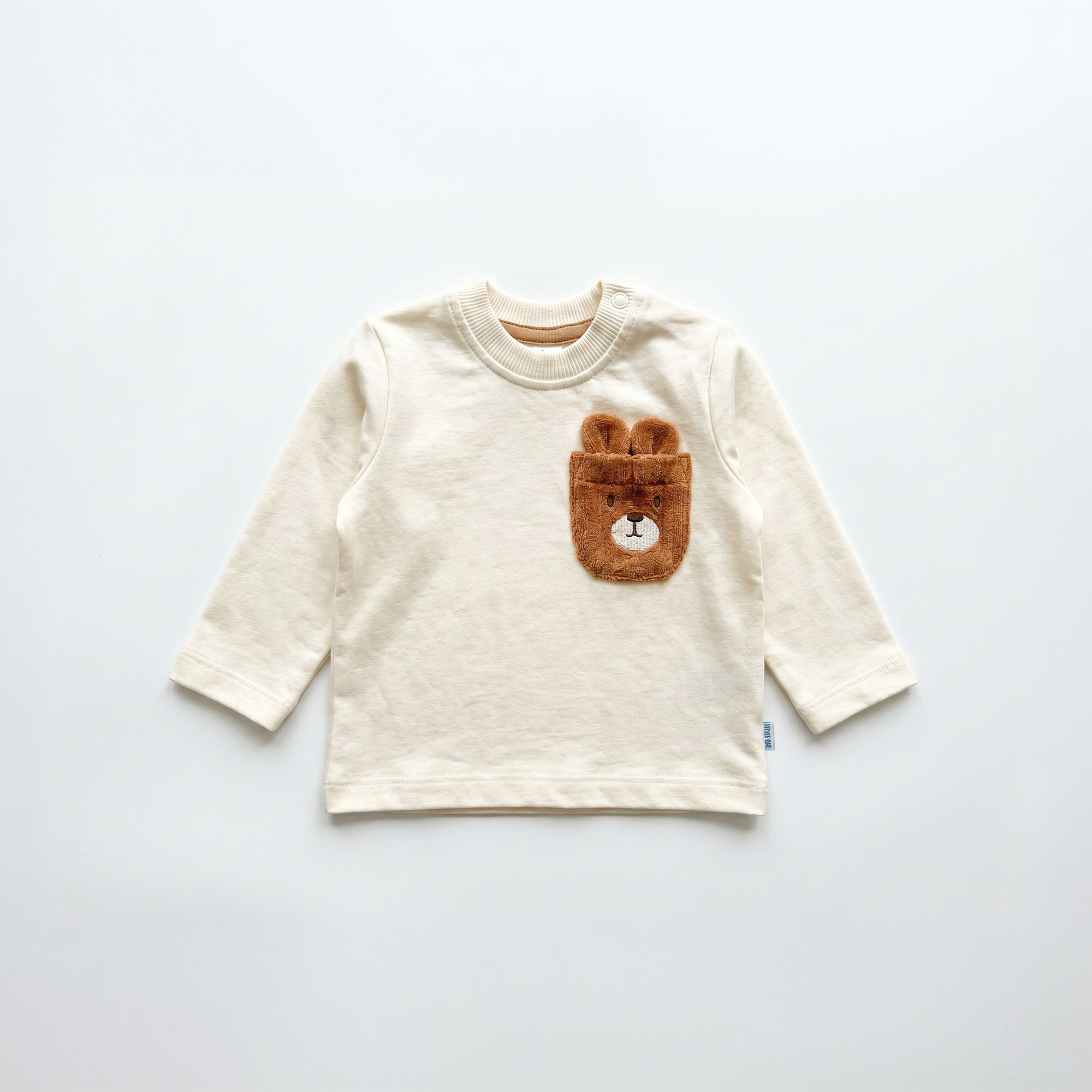 Langarmshirts, LITTLE ONE, Beige – Produktansicht