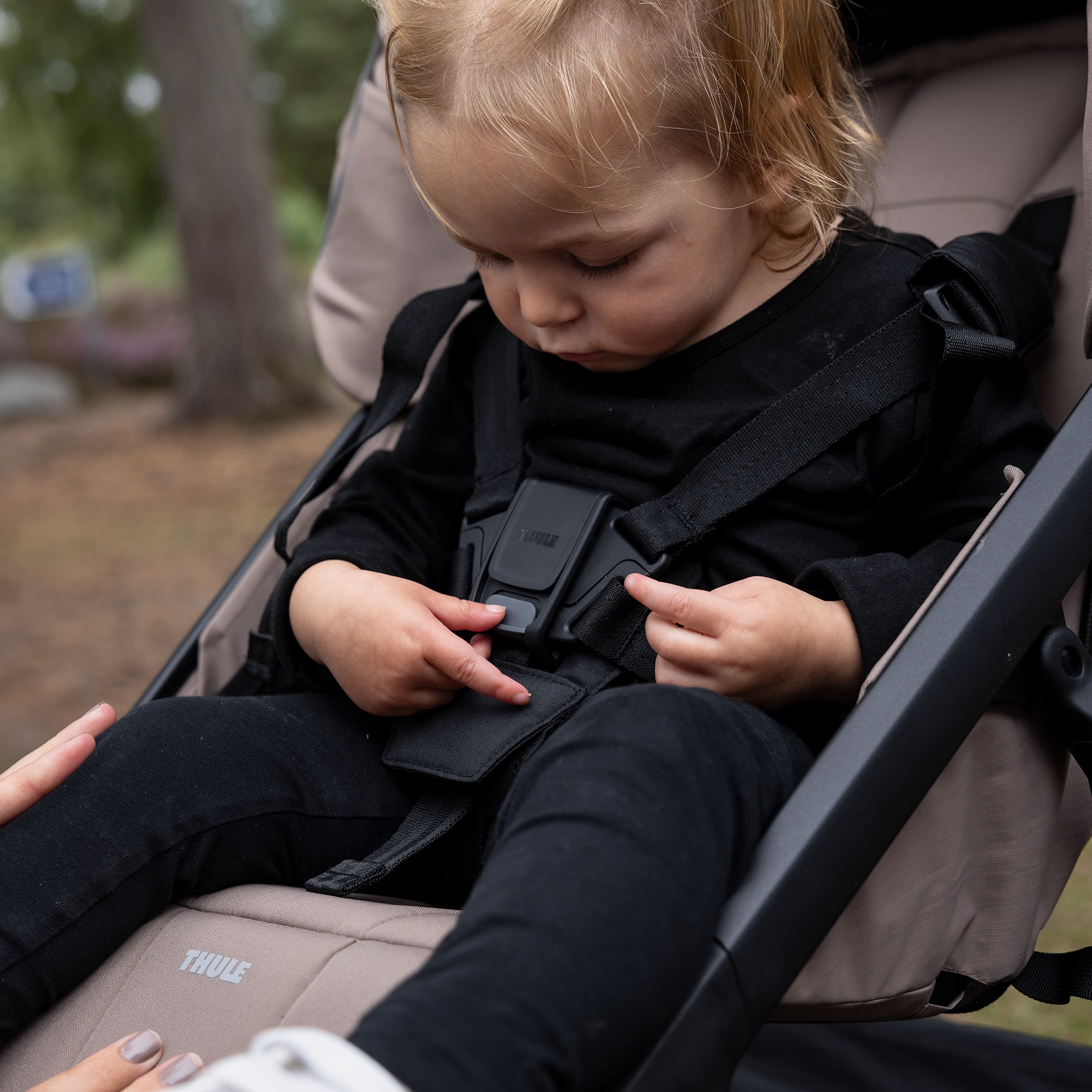 Kombi-Kinderwagen, THULE, Beige – Produktansicht