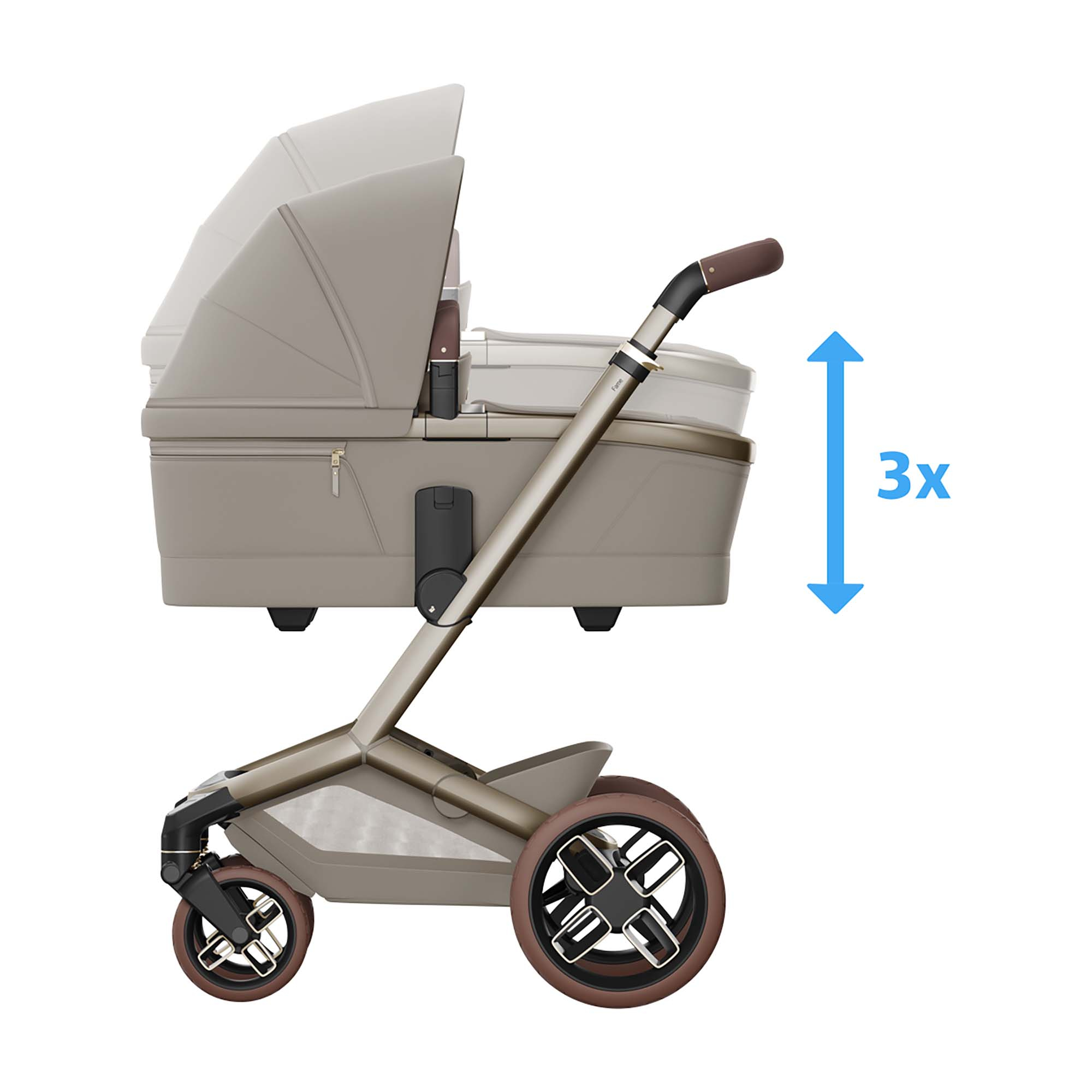 Tragewannen, MAXI-COSI Premium, Beige – Produktansicht