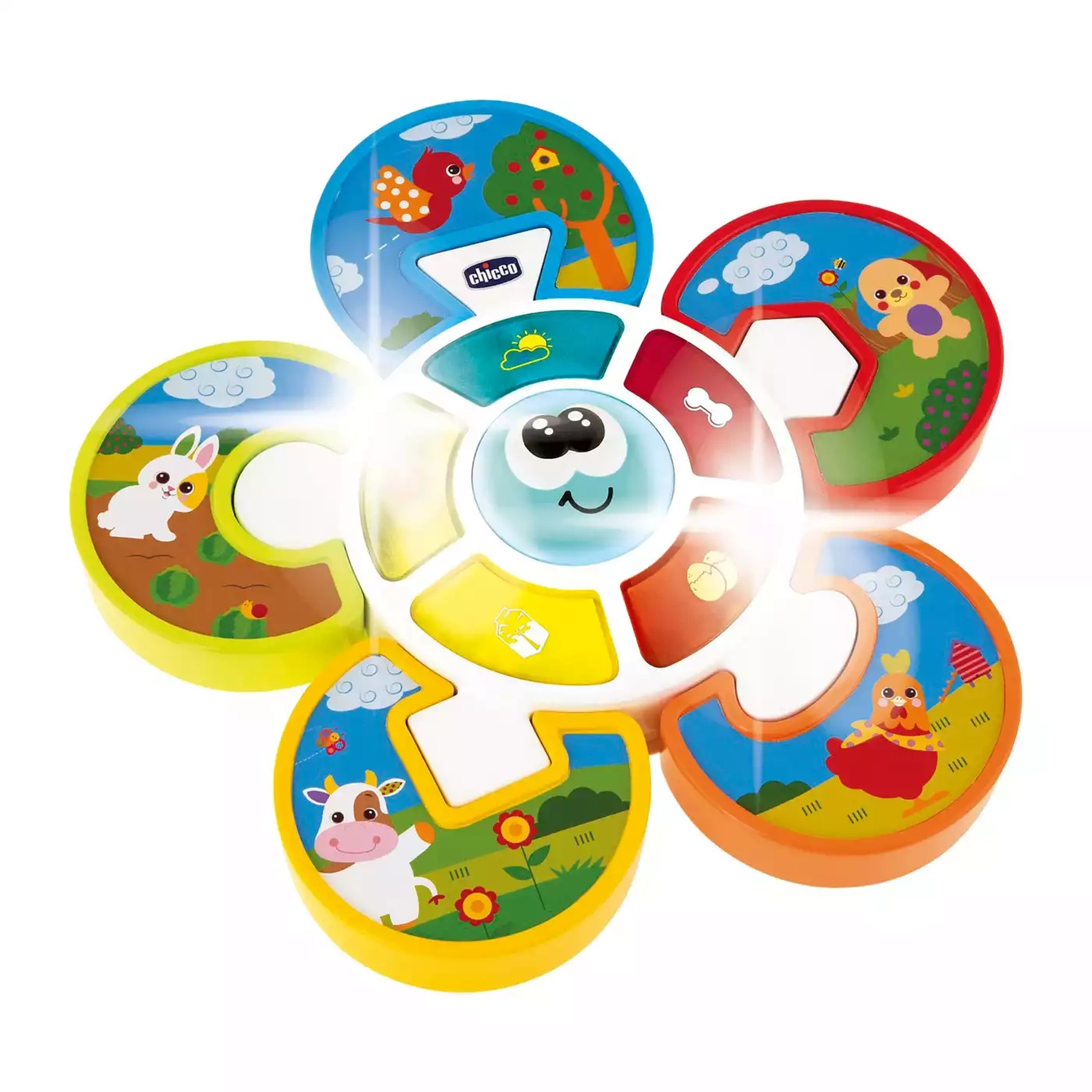 Kinderspielzeug, chicco, Mehrfarbig – Produktansicht