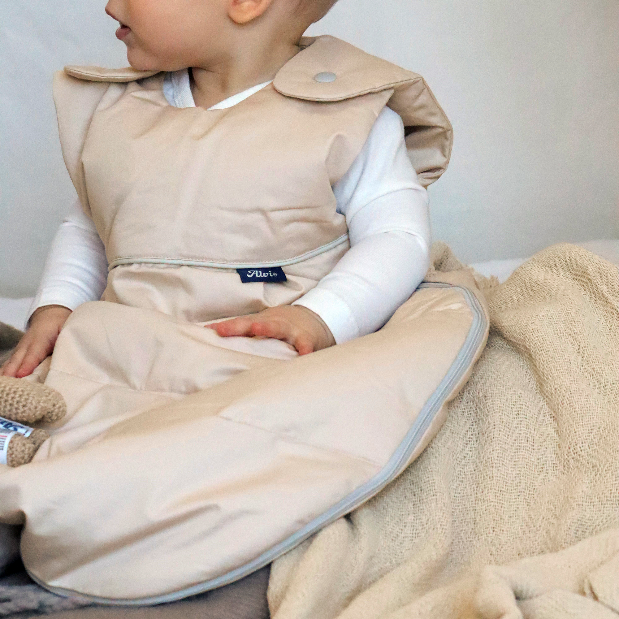 Winterschlafsäcke, Alvi, Beige – Besonderheit: außen 100% Baumwolle