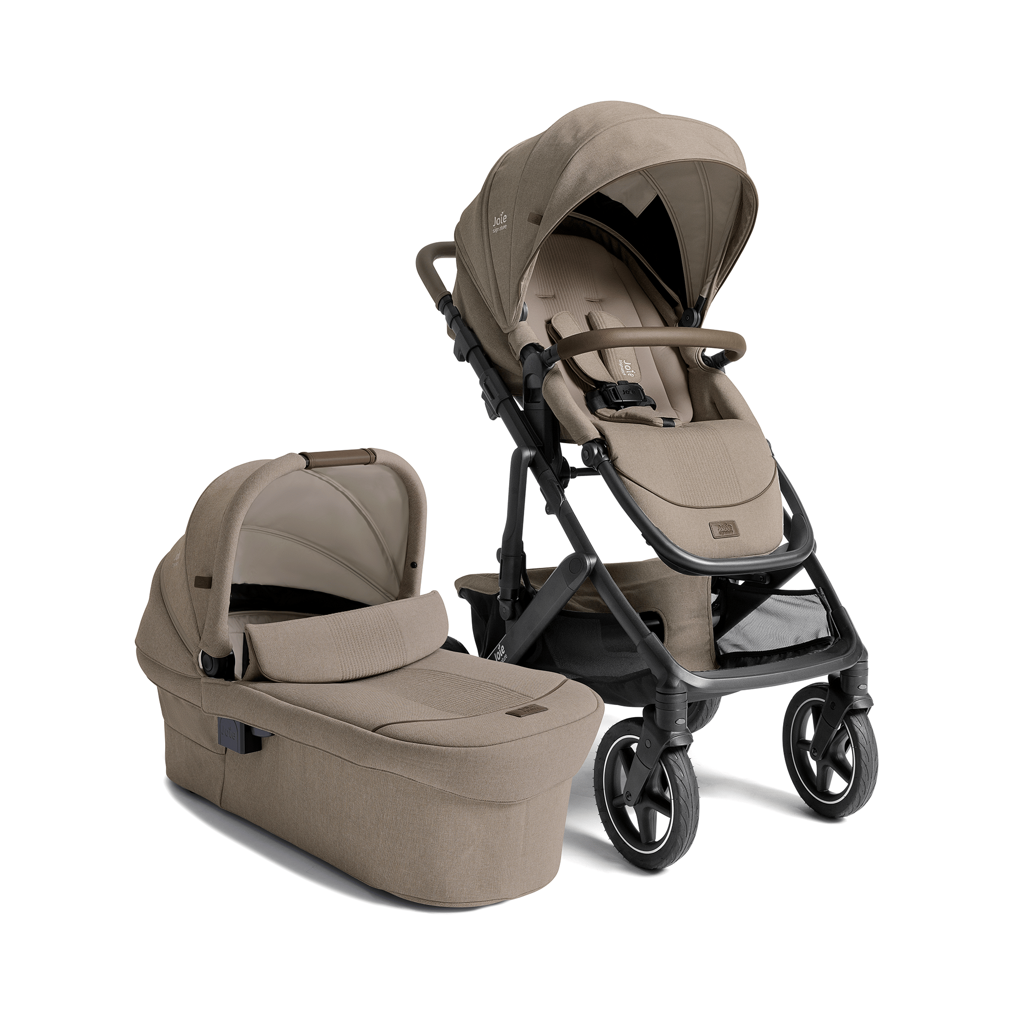 Kombi-Kinderwagen, Joie signature, Beige – Produktansicht