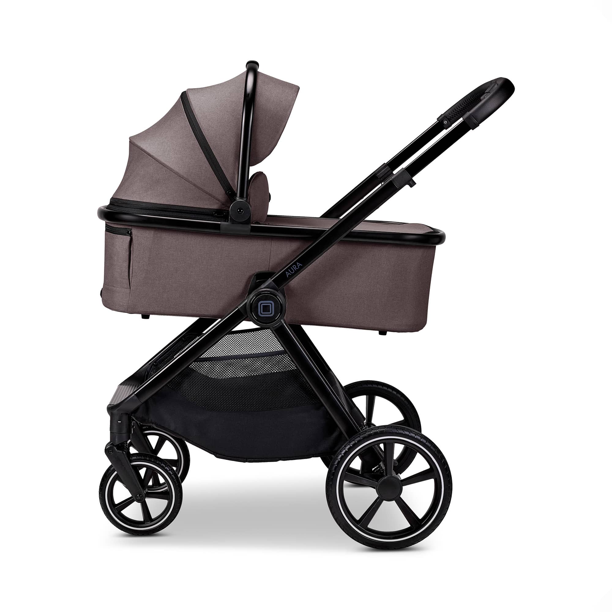 Kinderwagen Komplettsets, MOON, Braun – Produktansicht