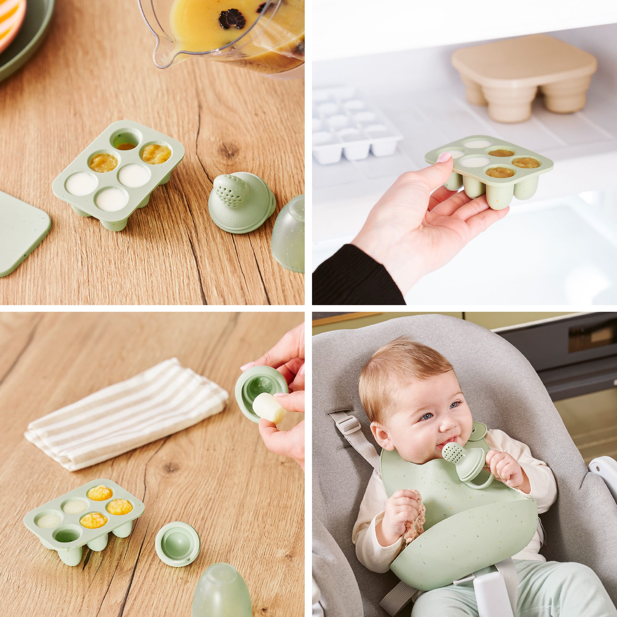 Nahrungsbehälter, babymoov, Mehrfarbig – Produktansicht