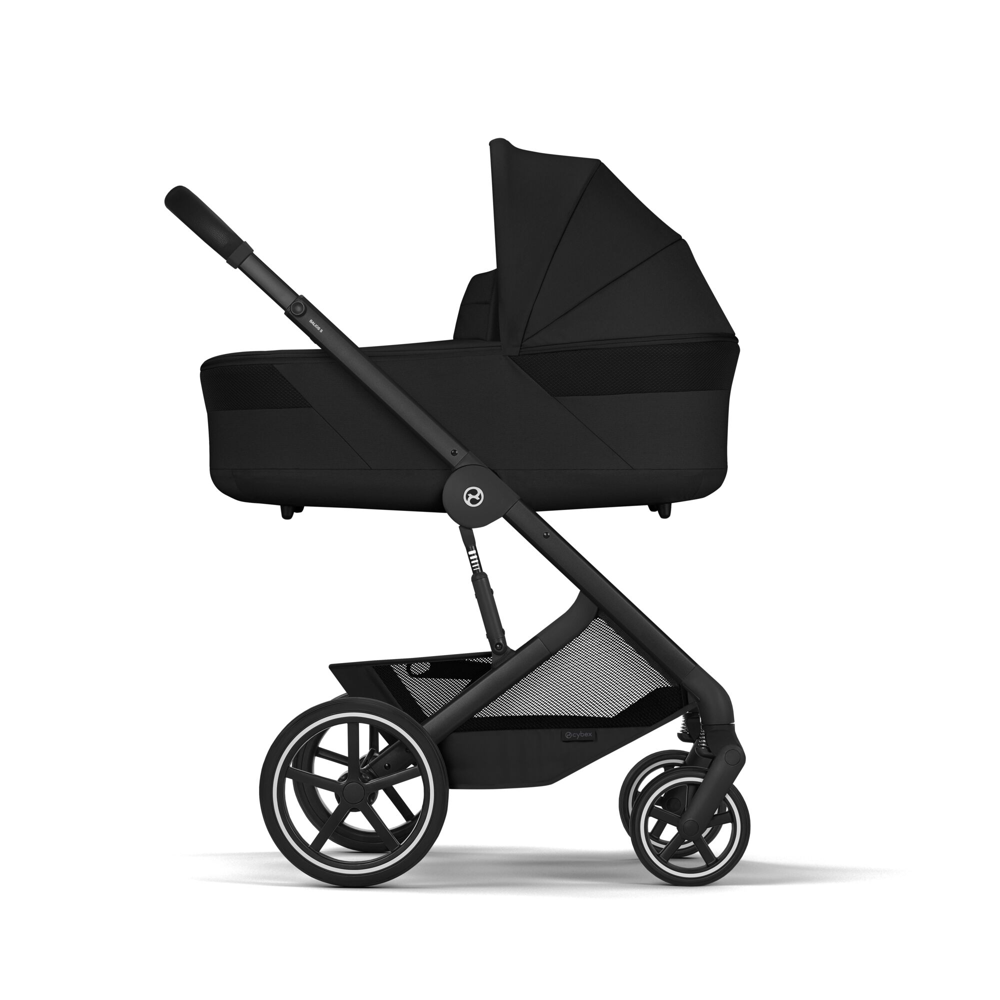 Kombi-Kinderwagen, cybex, Schwarz – Produktansicht