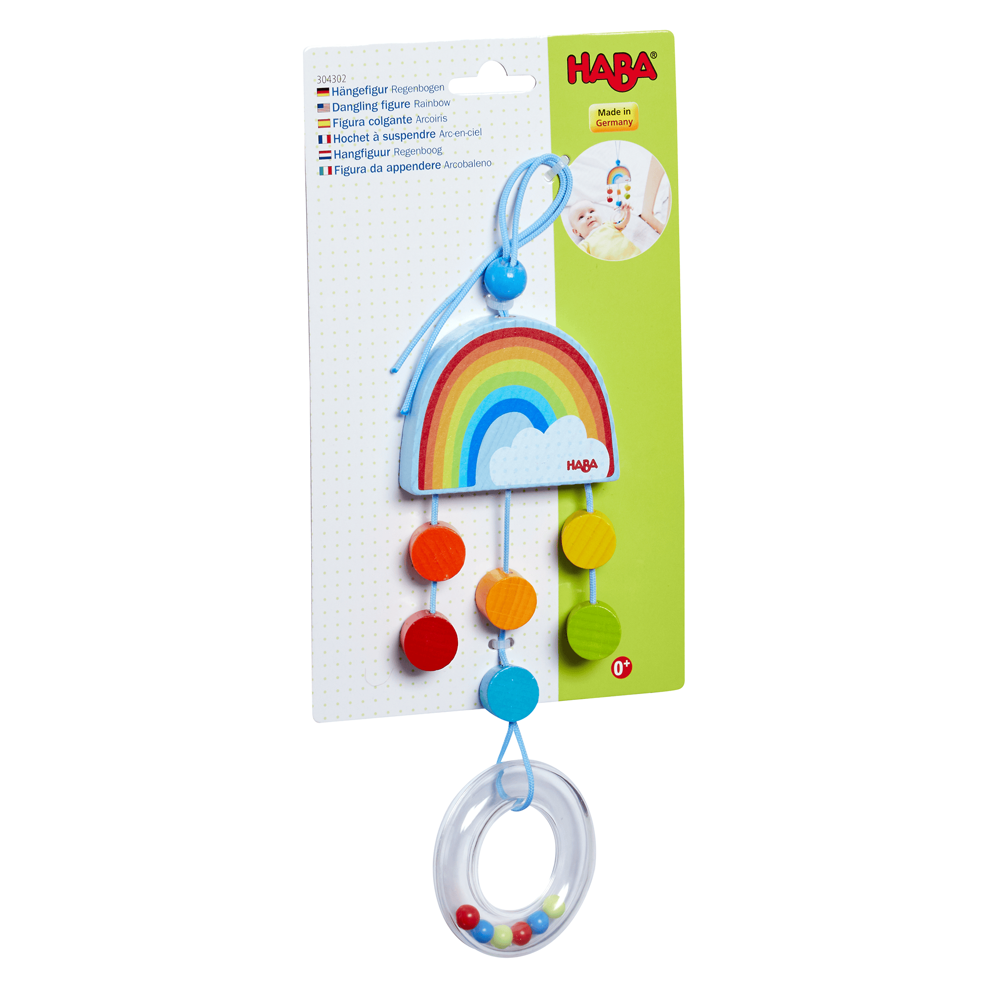 Kinderwagen Spielzeug, HABA, Mehrfarbig – Produktansicht