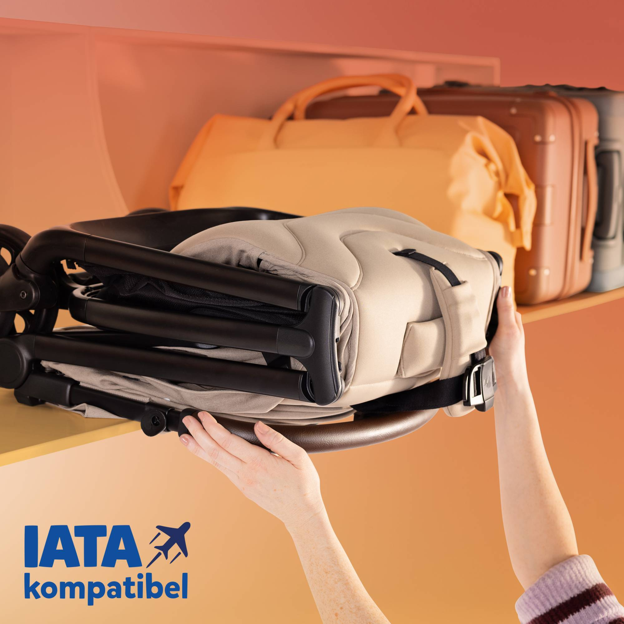 Reisebuggys, Joie, Beige – Produktansicht