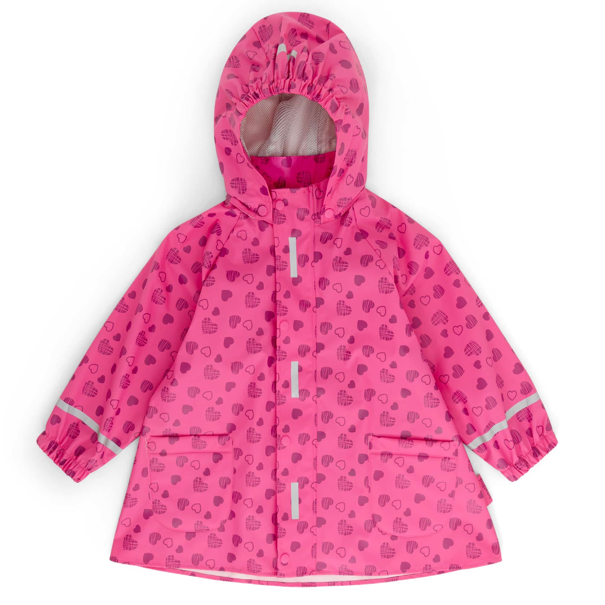 Regenjacke Herzchen Playshoes Rosa Pink M2000578477400 1