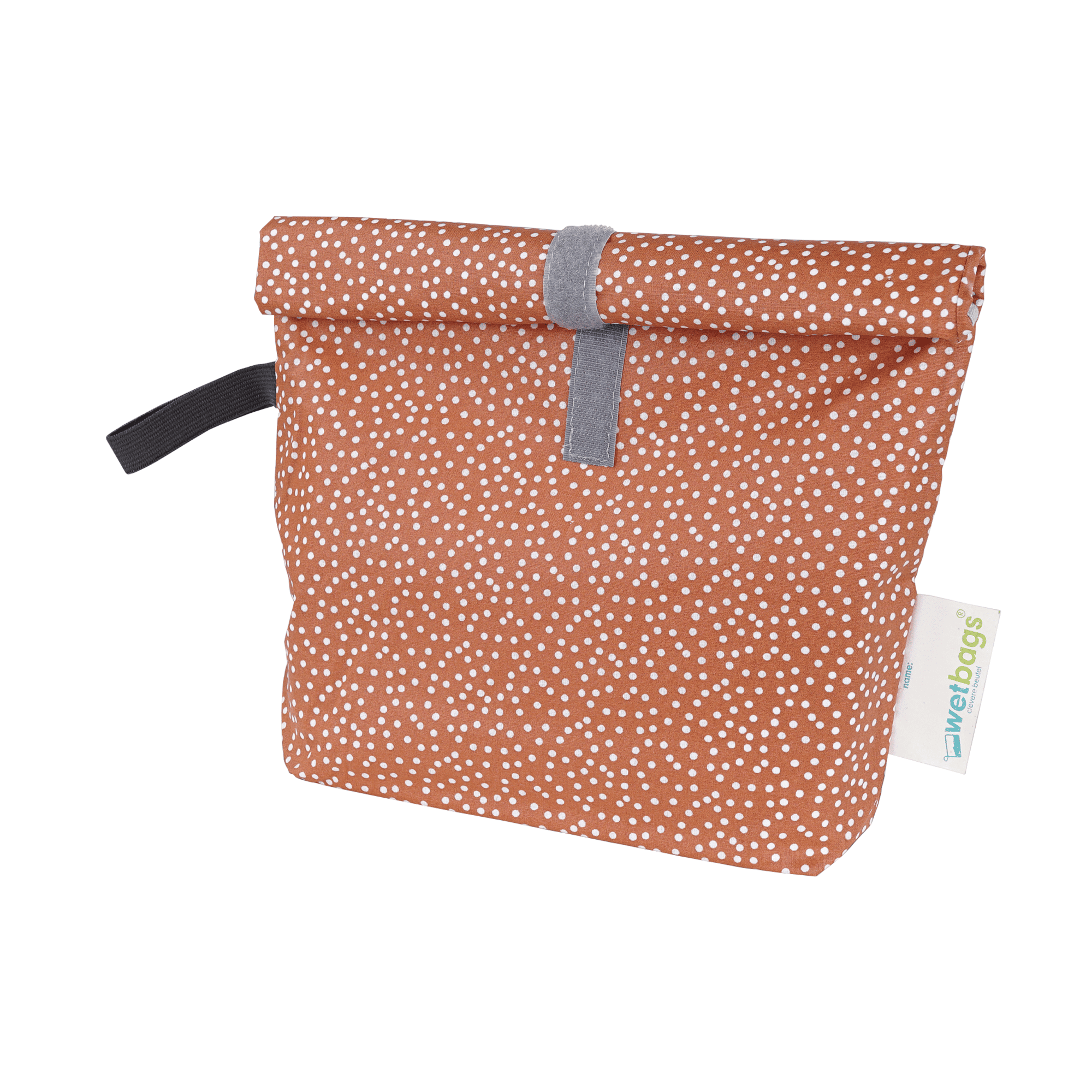 Rollup-Wetbag S Mini Dots Terracotta Liebes von Priebes Orange 2000583888512 1
