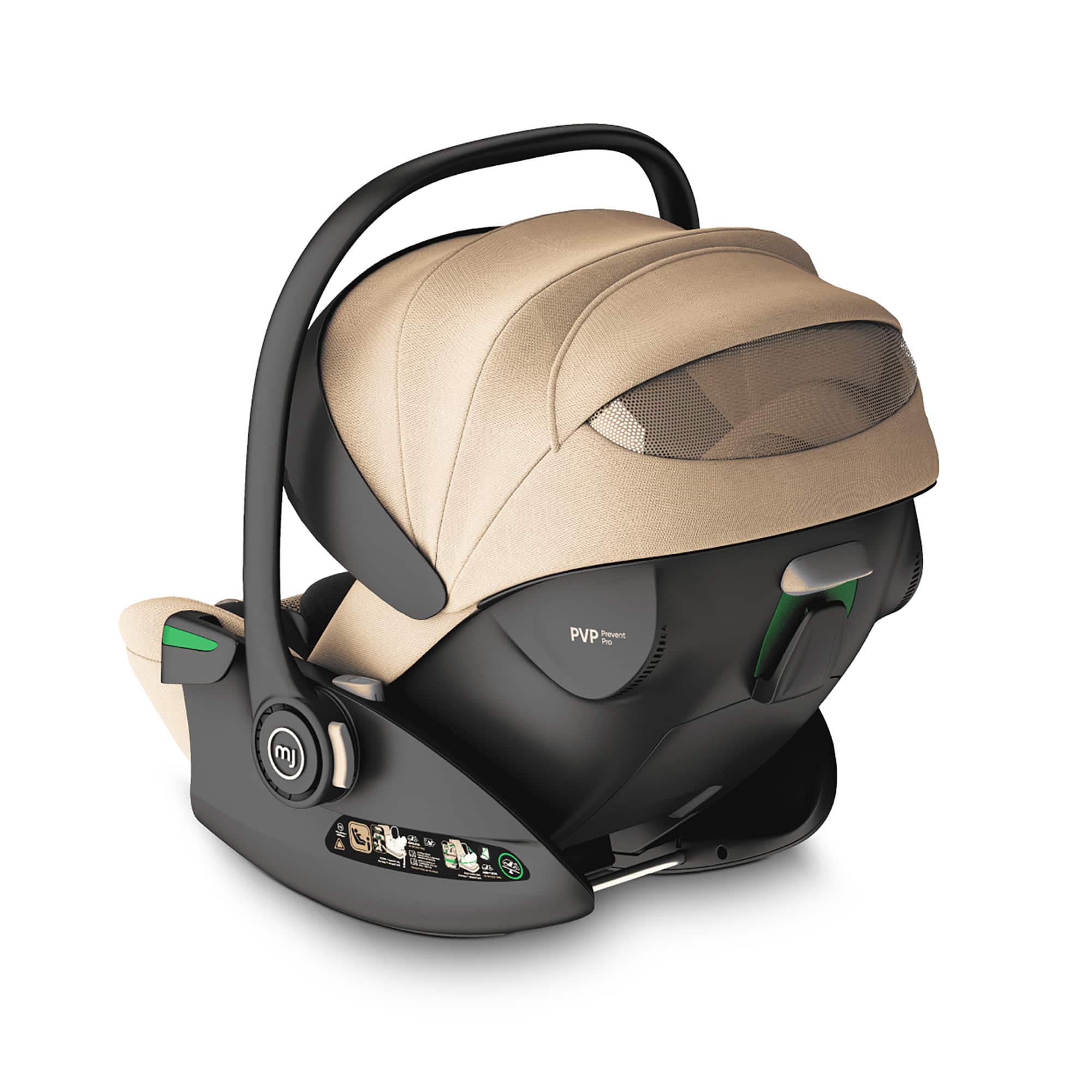 Babyschalen 0-13 kg, Gruppe 0+, My junior, Beige – Produktansicht