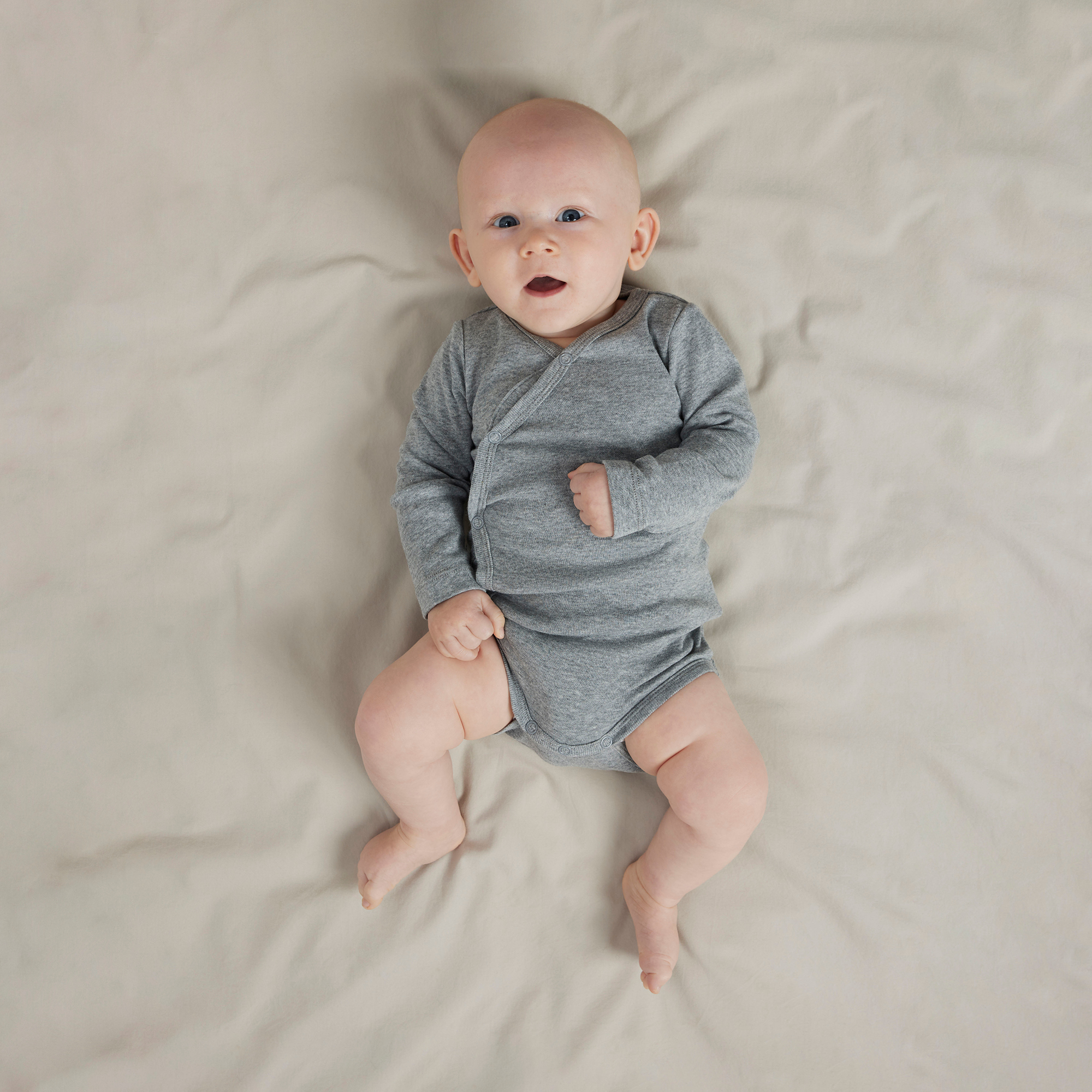 Wickelbodys, name it, Beige – Besonderheit: aus 100% Baumwolle