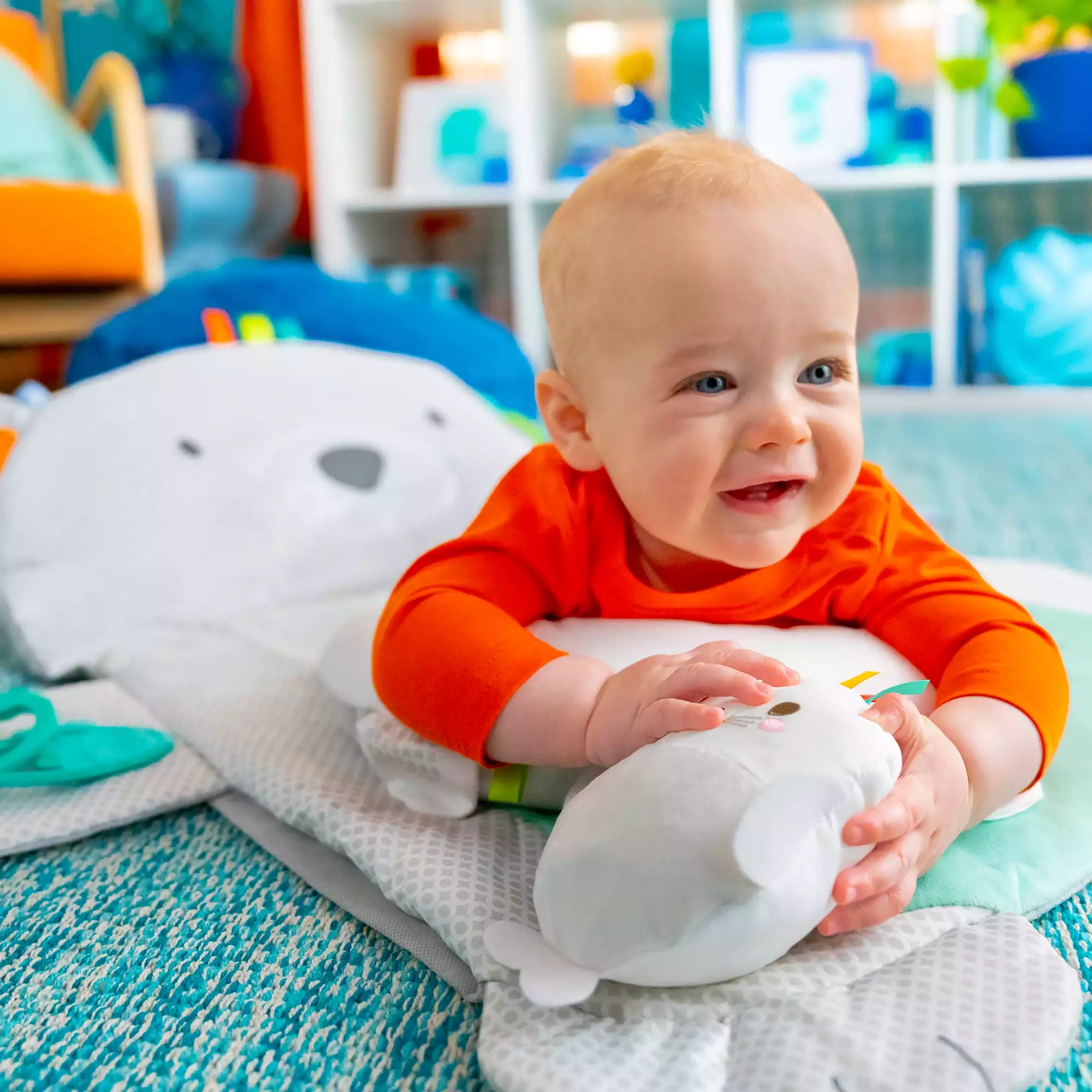 Wassermatten, BrightStarts, Grau – Produktansicht