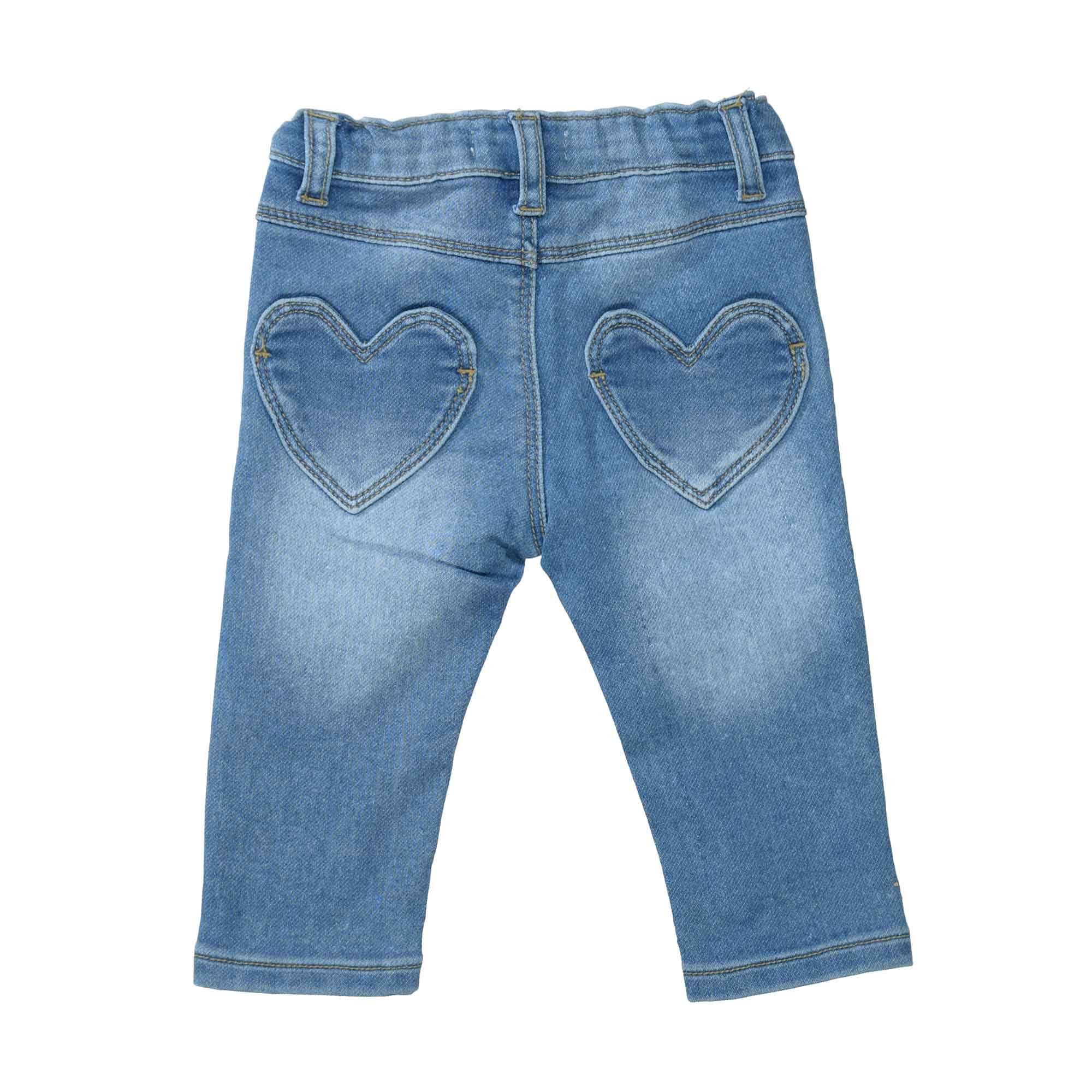 Jeanshosen, STACCATO, Blau – Besonderheit: aus 89% Baumwolle