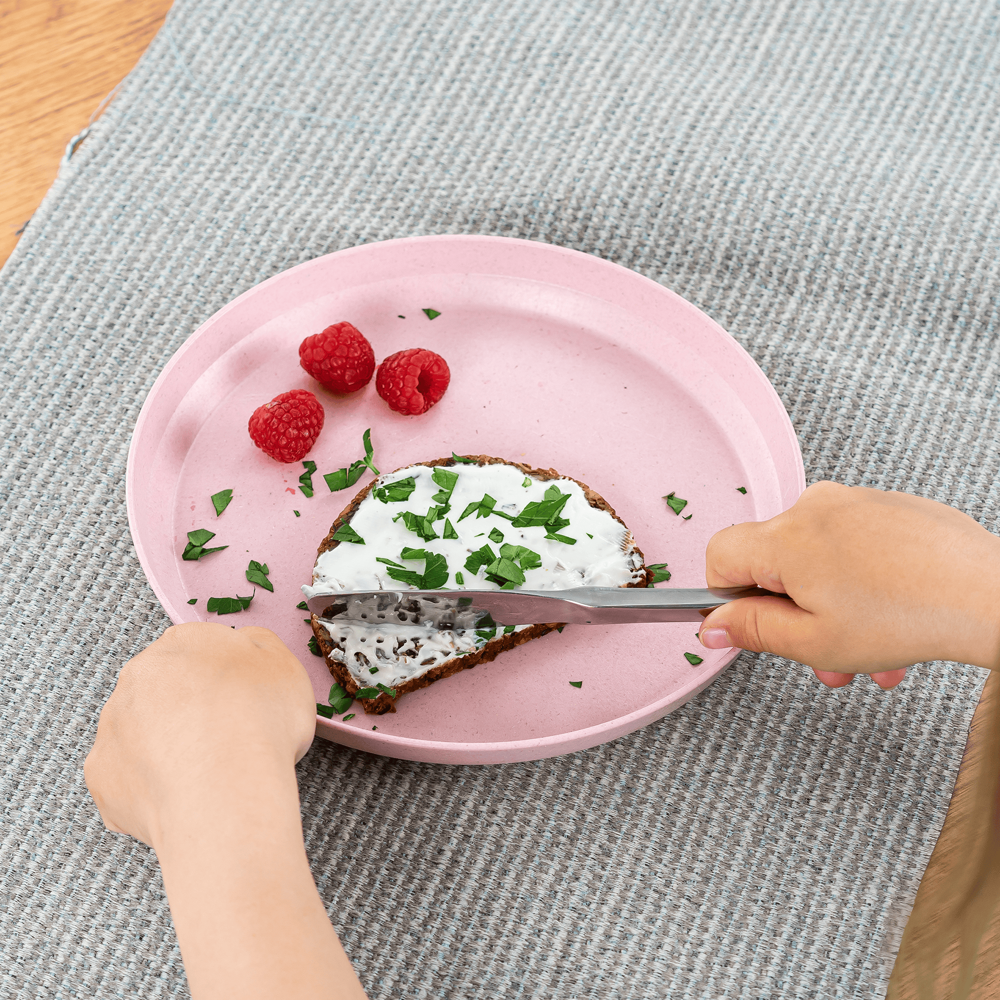 Kinderbesteck, reer, Grau – Produktansicht