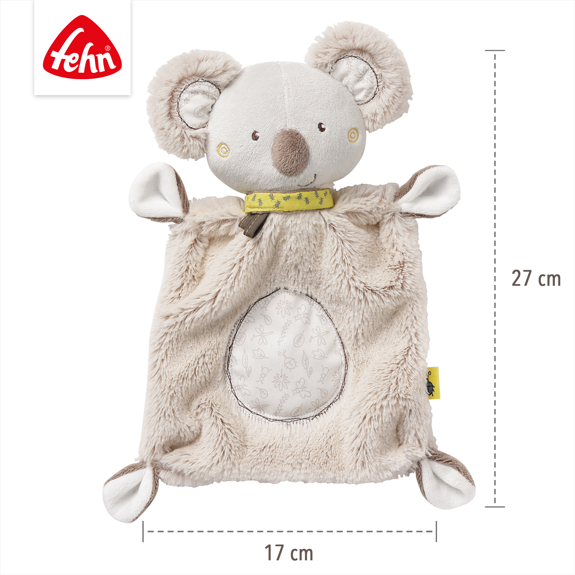 Schmusetücher, fehn, Beige – Produktansicht