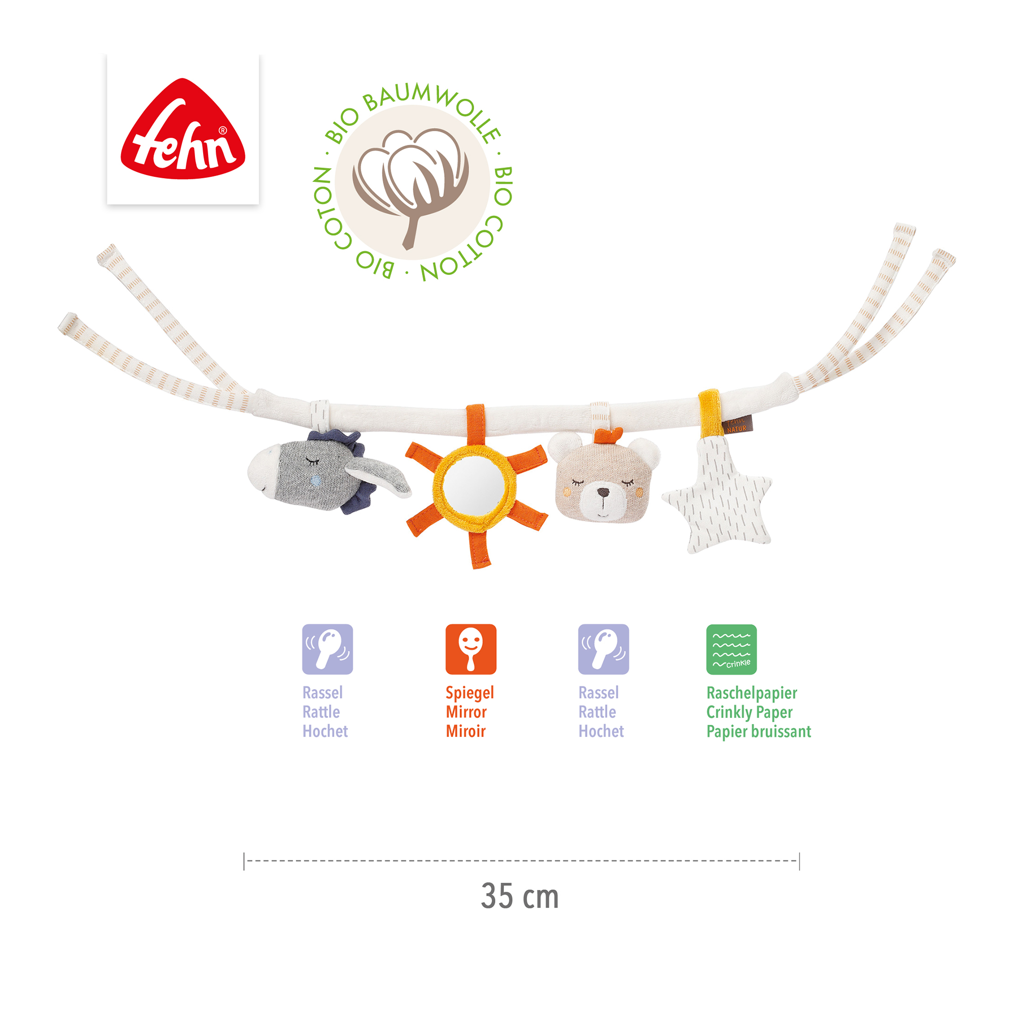 Kinderwagenketten, fehn – Produktansicht