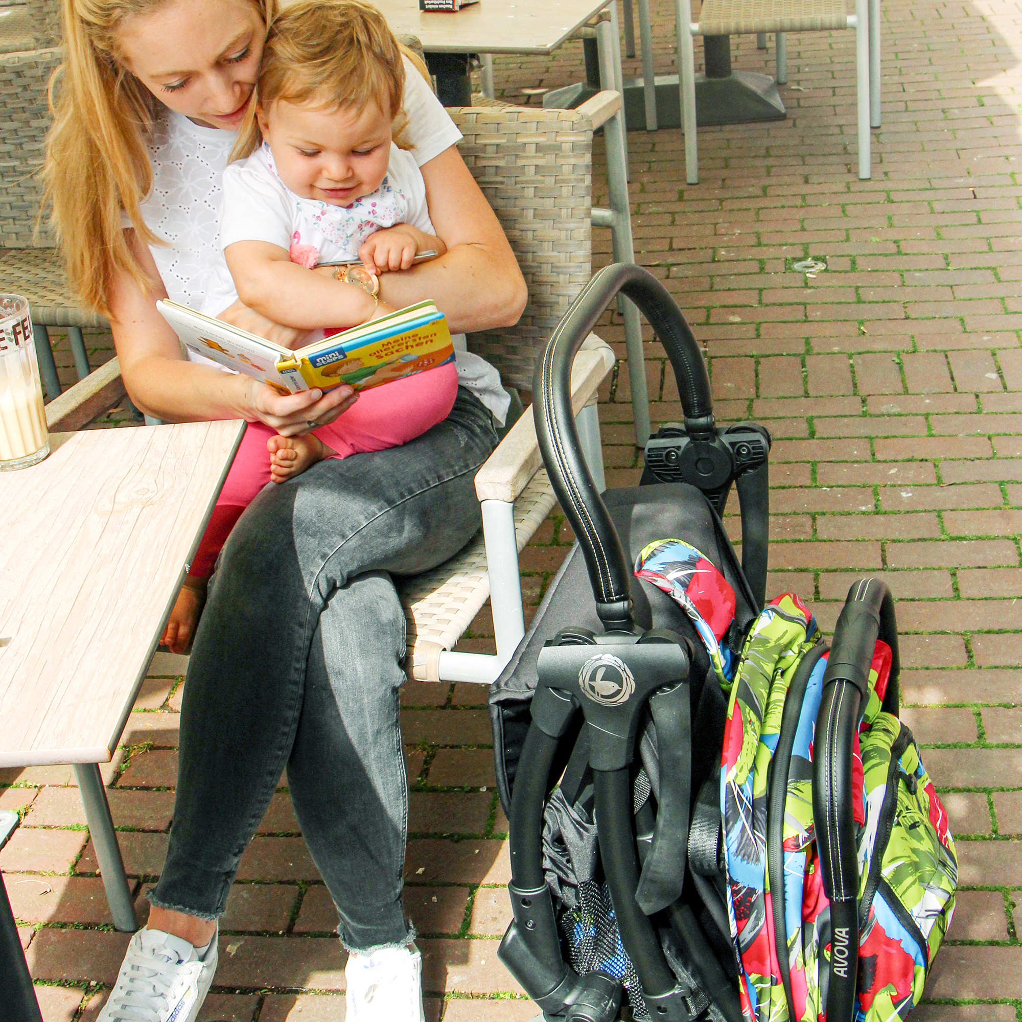 Reisebuggys, AVOVA, Rot – Produktansicht