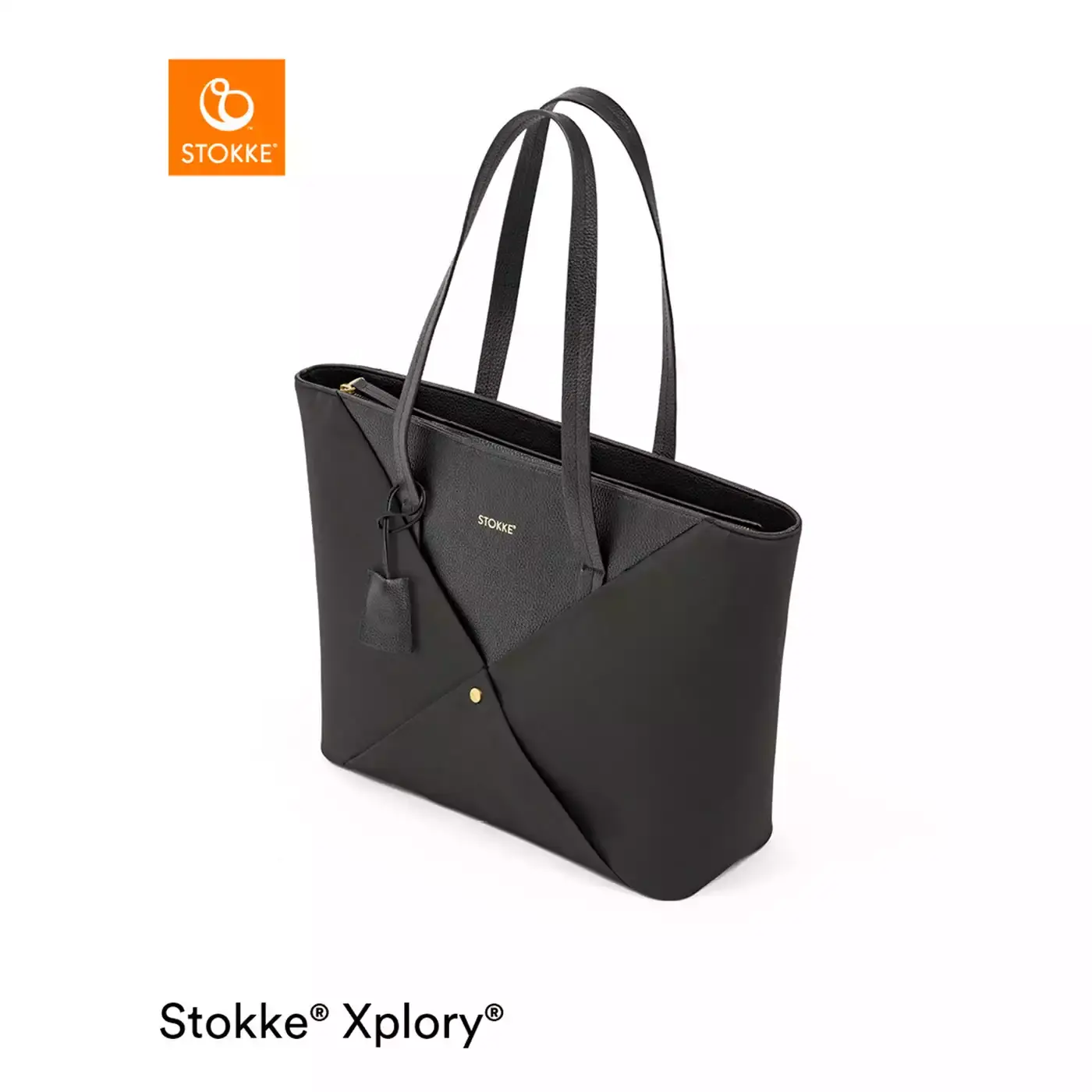 Xplory® X Wickeltasche Signature Black STOKKE Schwarz 2000581880006 3