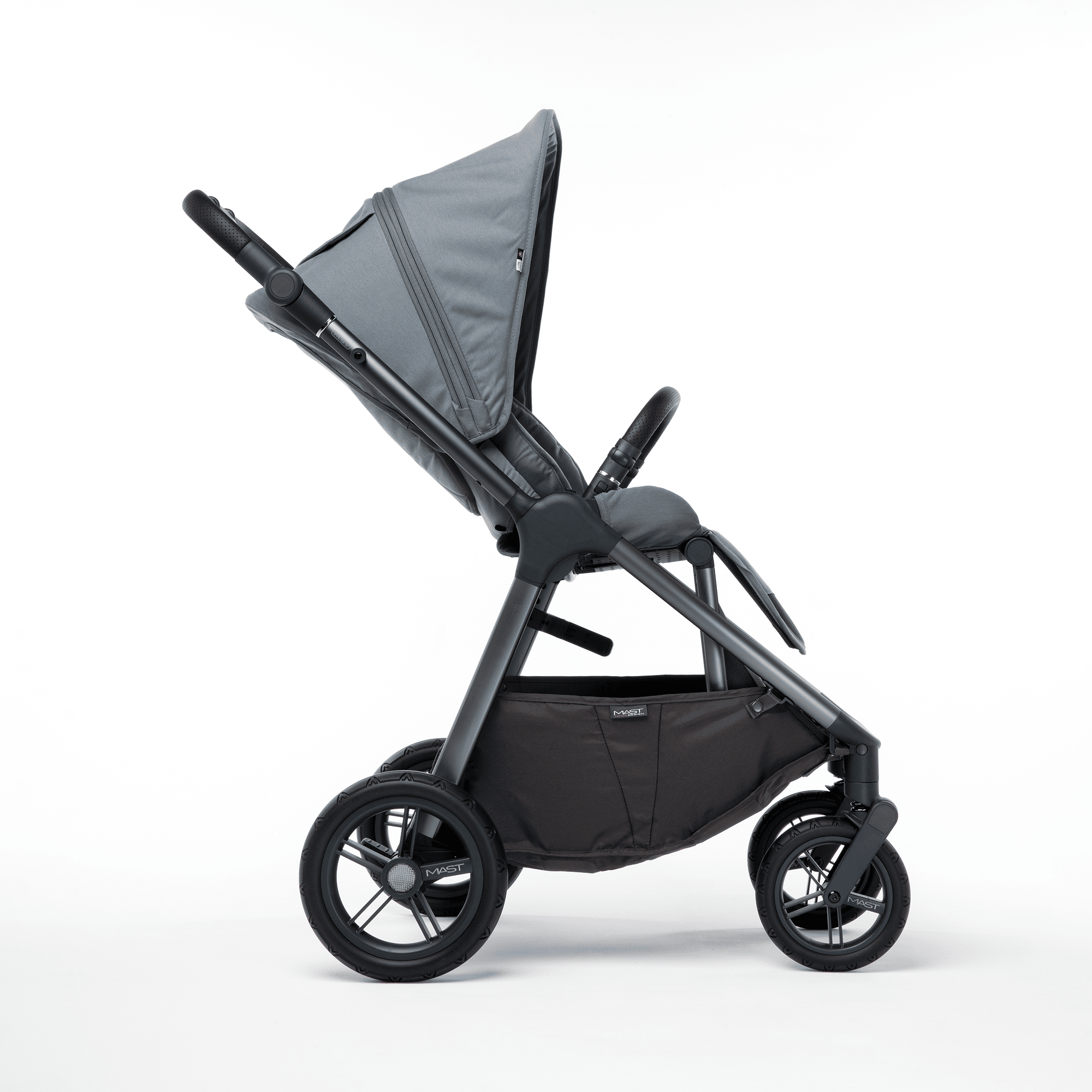 Kombi-Kinderwagen, MAST, Grau – Produktansicht