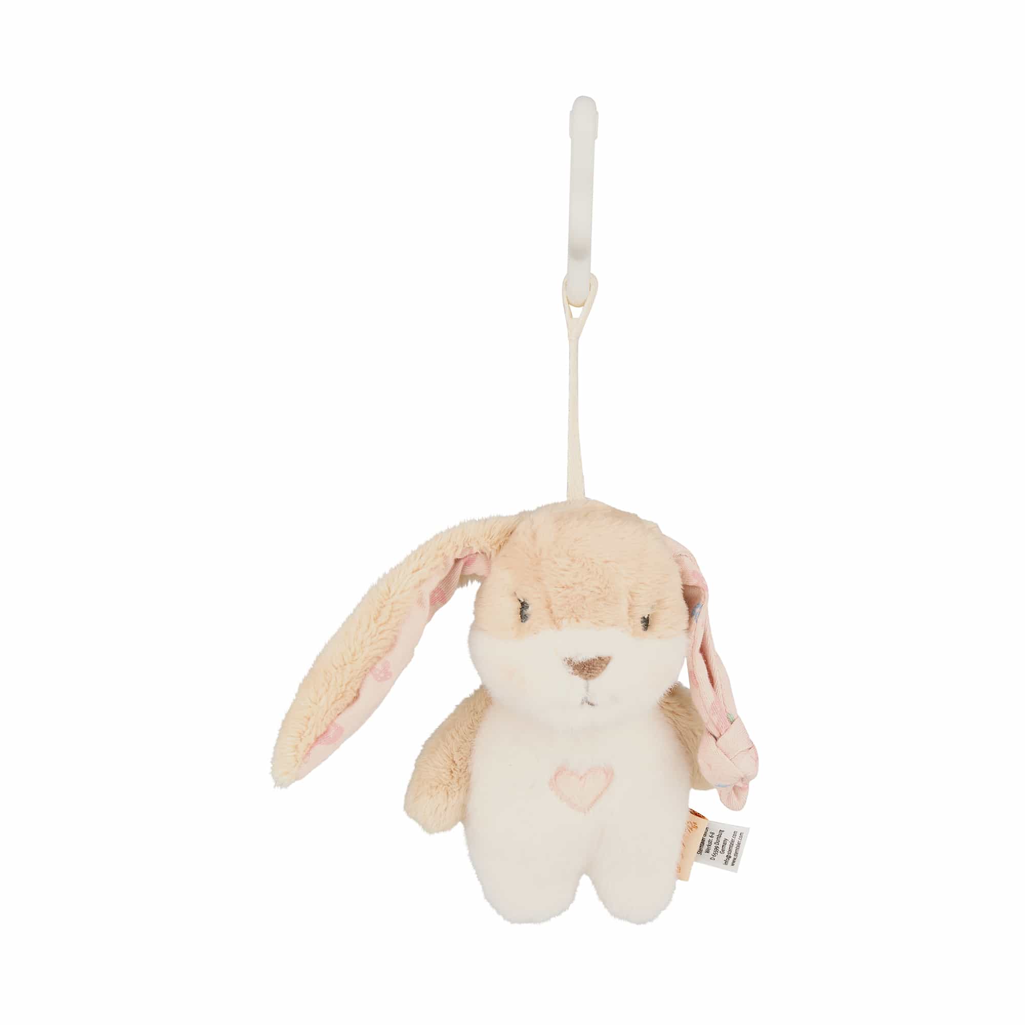 Sterntaler Kuscheltiere, Sterntaler, Braun – Besonderheit: mit Befestigungsring und Rassel