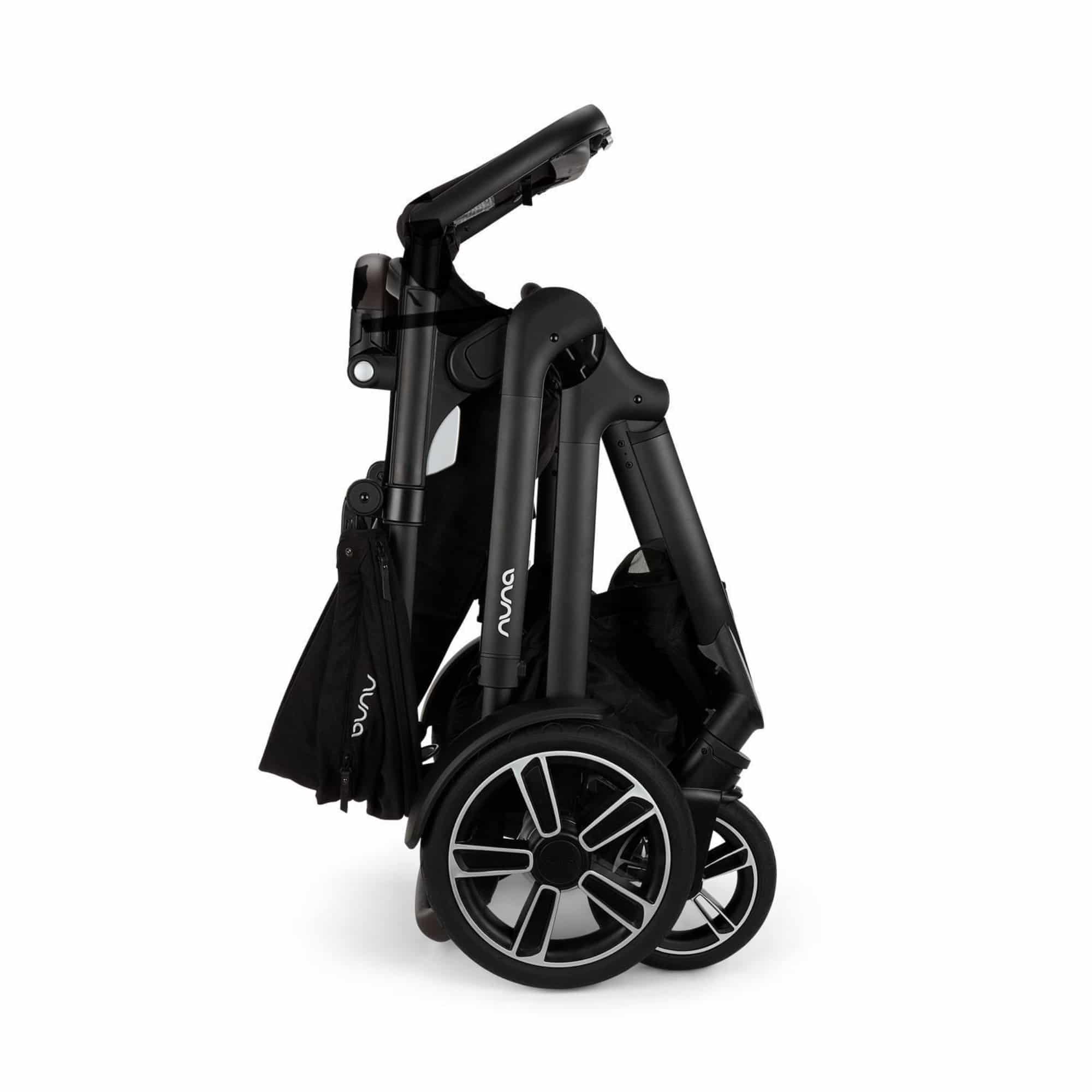 Kombi-Kinderwagen, nuna, Schwarz – Produktansicht