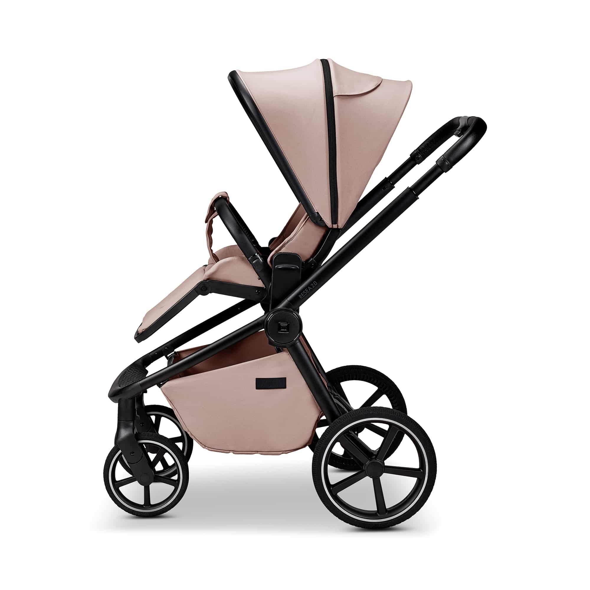 Kombi-Kinderwagen, MOON, Beige – Produktansicht