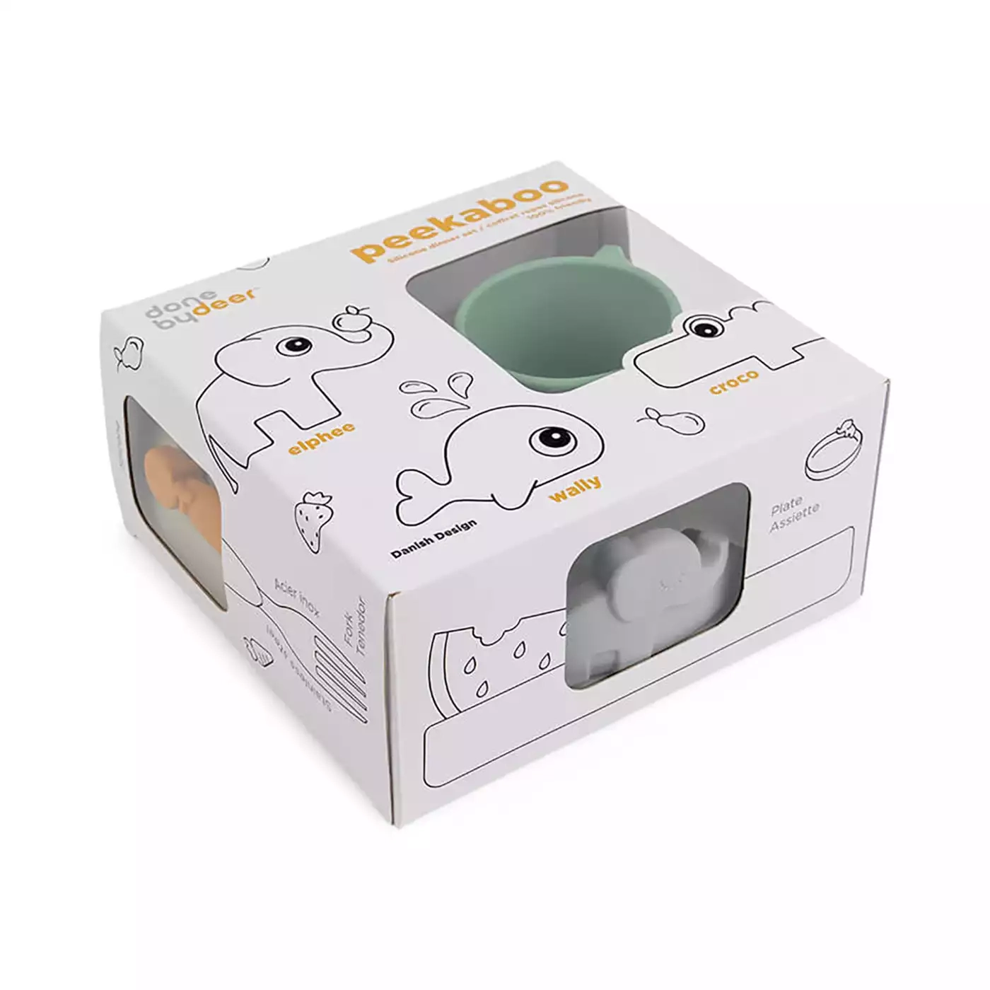 Besteck & Geschirr, done by deer, Mehrfarbig – Produktansicht