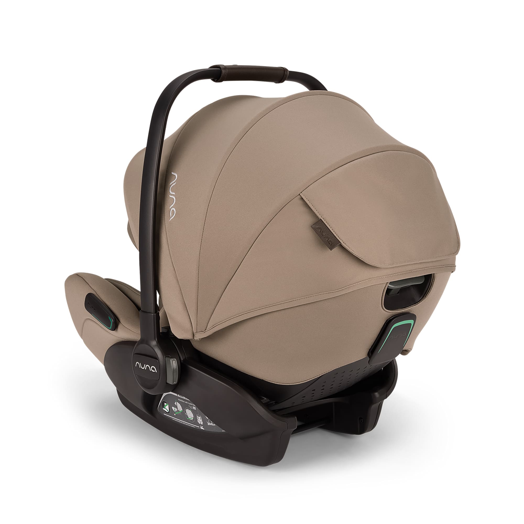 Babyschalen 0-13 kg, Gruppe 0+, nuna, Braun – Produktansicht