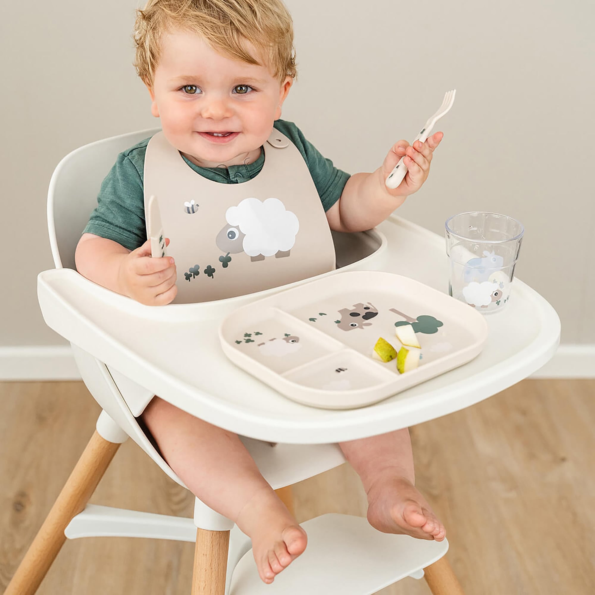 Trinklernbecher & -flaschen, done by deer, Beige – Besonderheit: ca. 180 ml Füllmenge