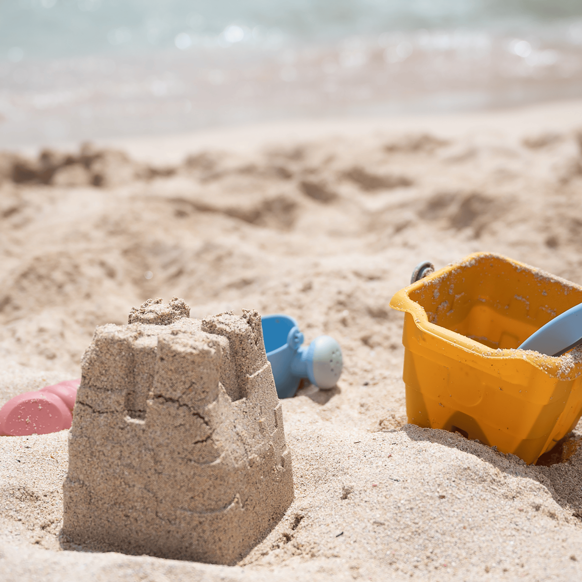 Sandspielzeug, KINDSGUT, Gelb – Produktansicht