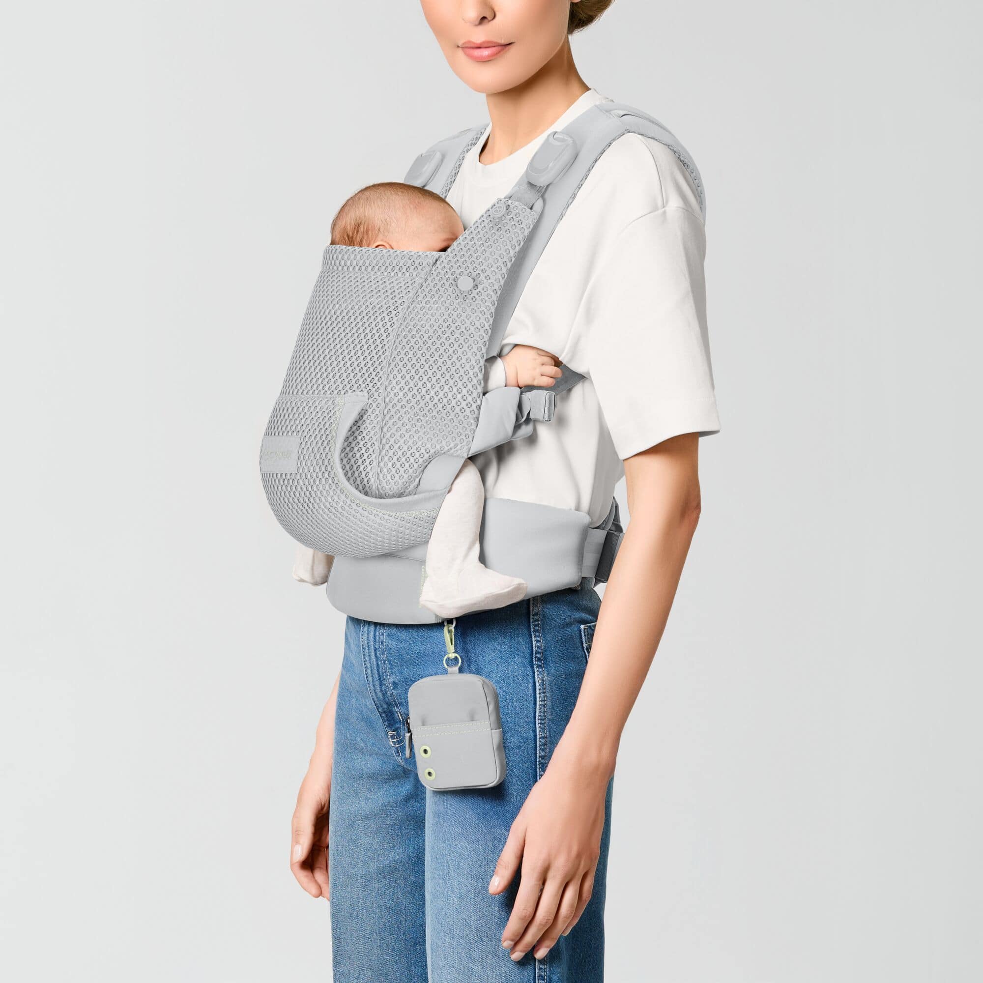 Babytragen Mesh, cybex, Grau – Produktansicht