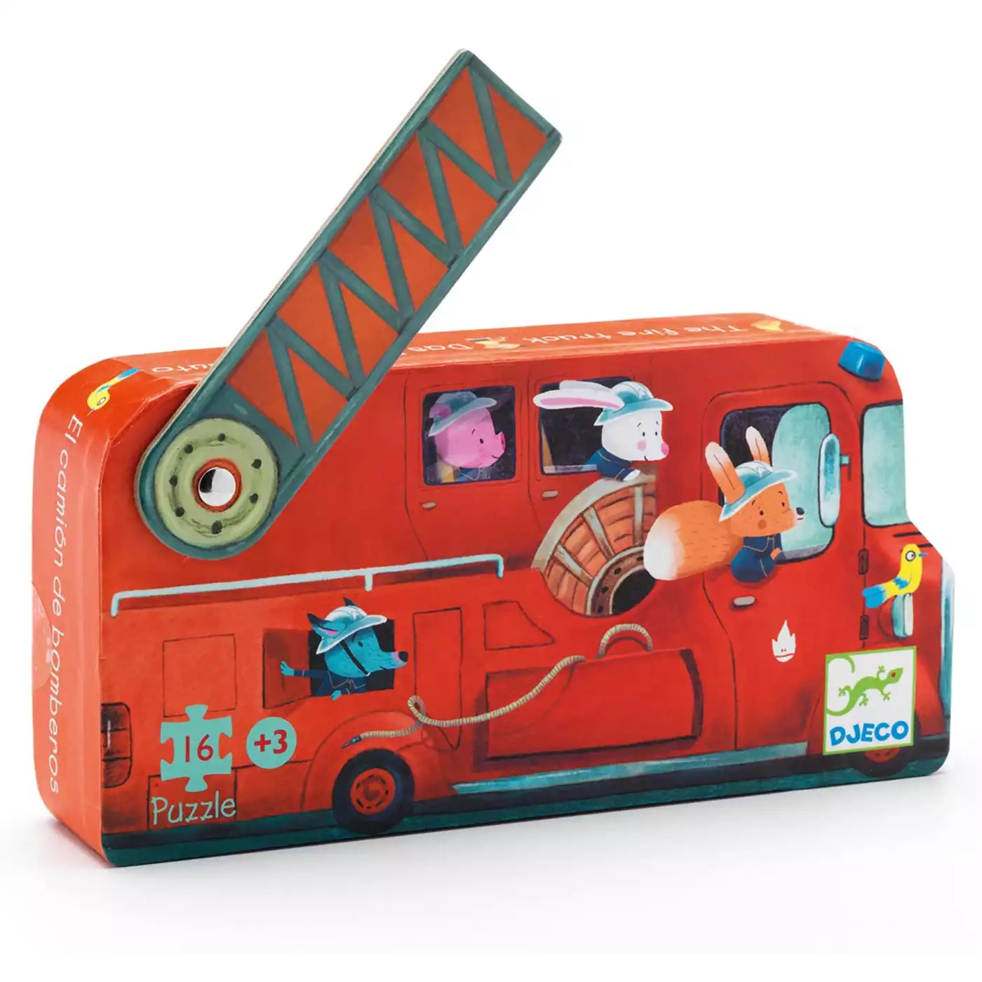 Puzzle, DJECO, Mehrfarbig – Produktansicht