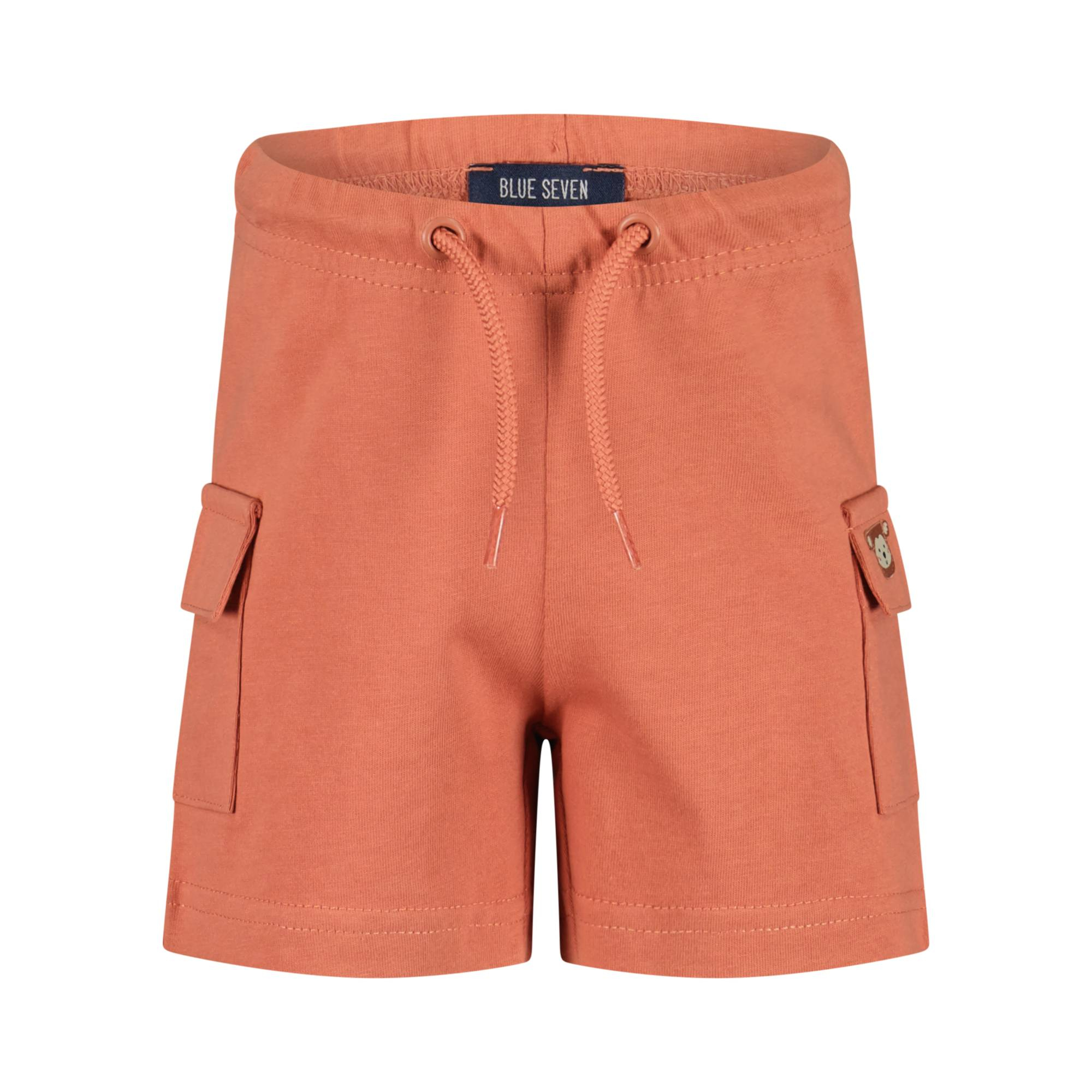 Kurze Hosen, blue seven, Rot – Besonderheit: aus 100% Baumwolle