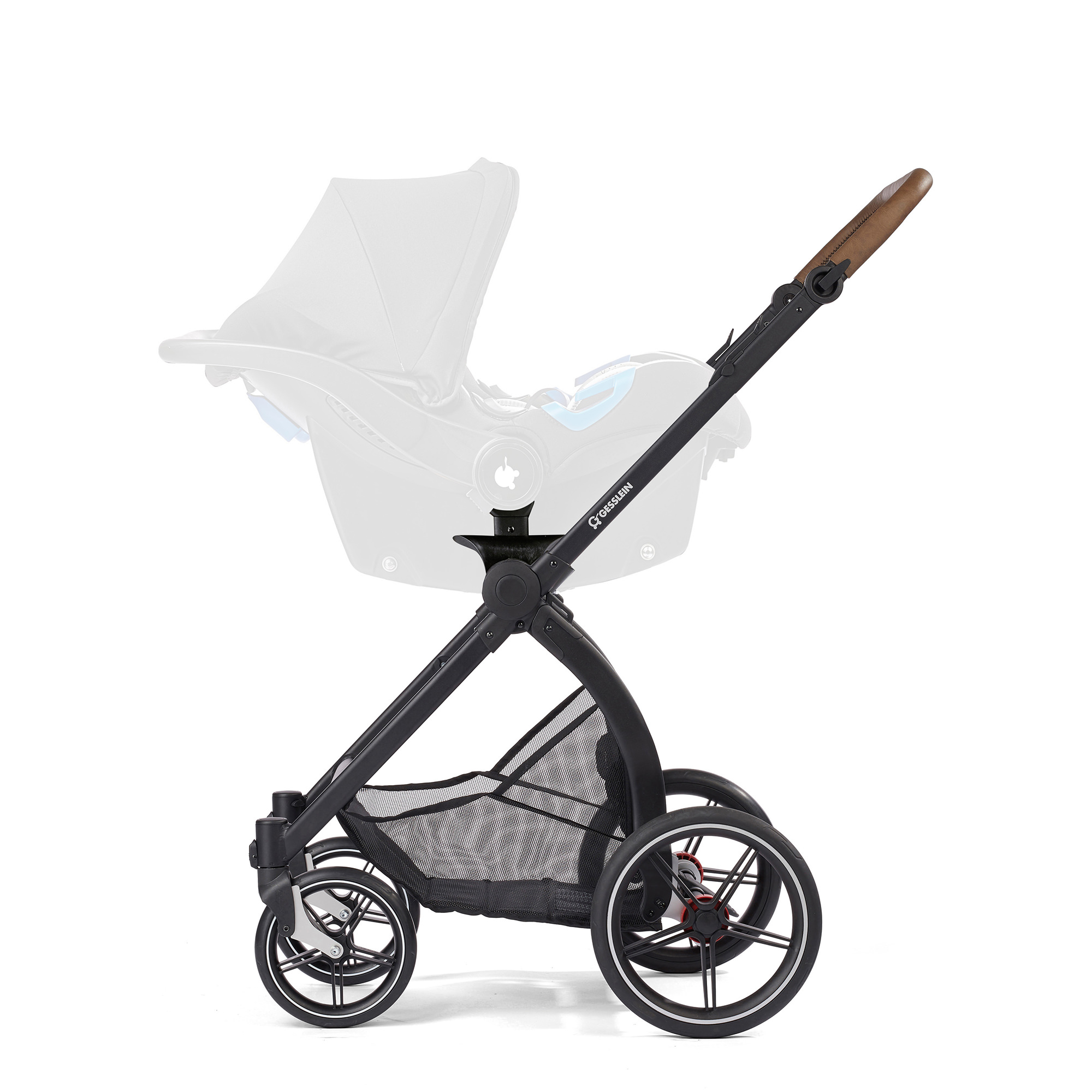 Kombi-Kinderwagen, GESSLEIN, Grün – Produktansicht